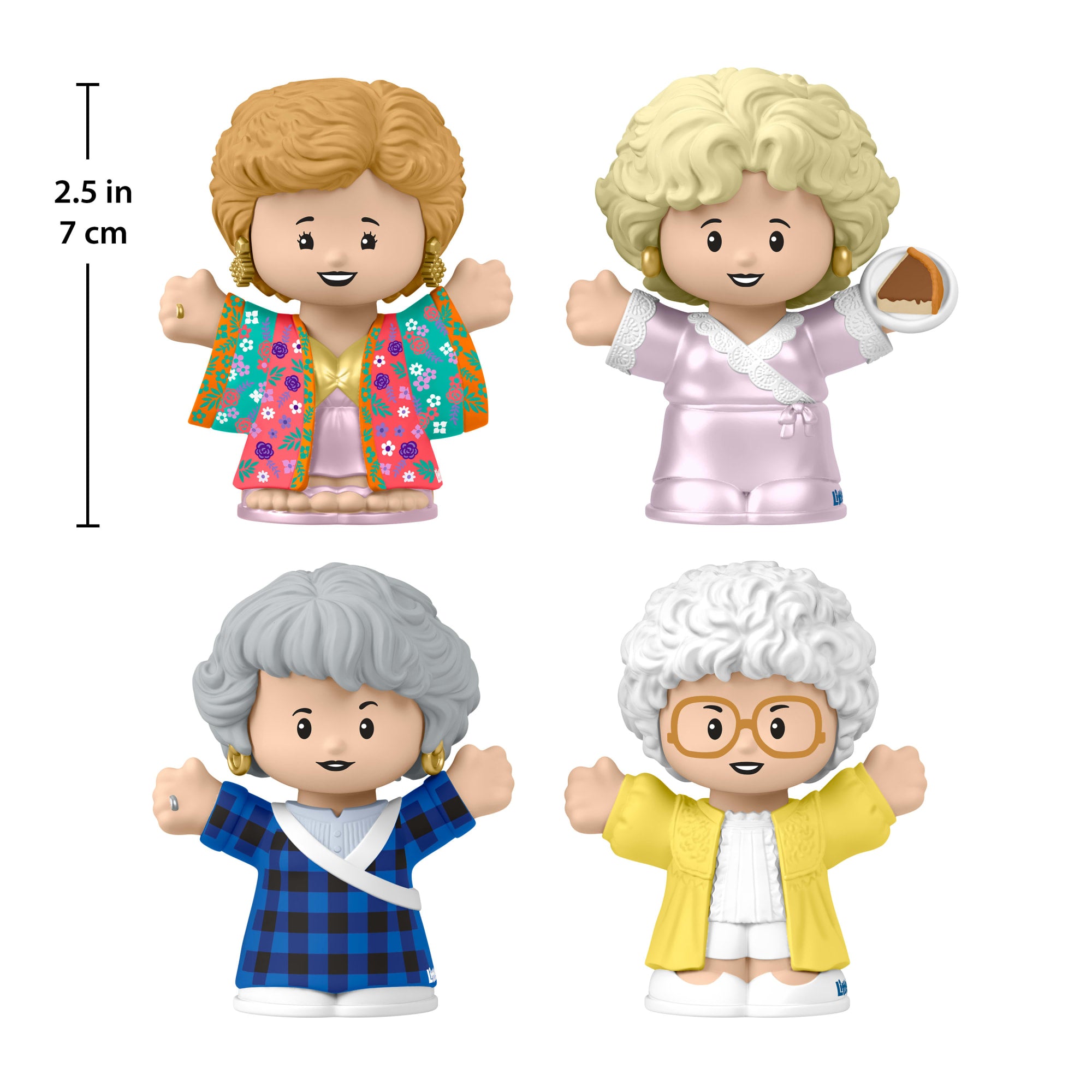 Little People Collector The Golden Girls Late Night Cheesecake. 40Th Anniversary Set For Adults & Fans - Image 5