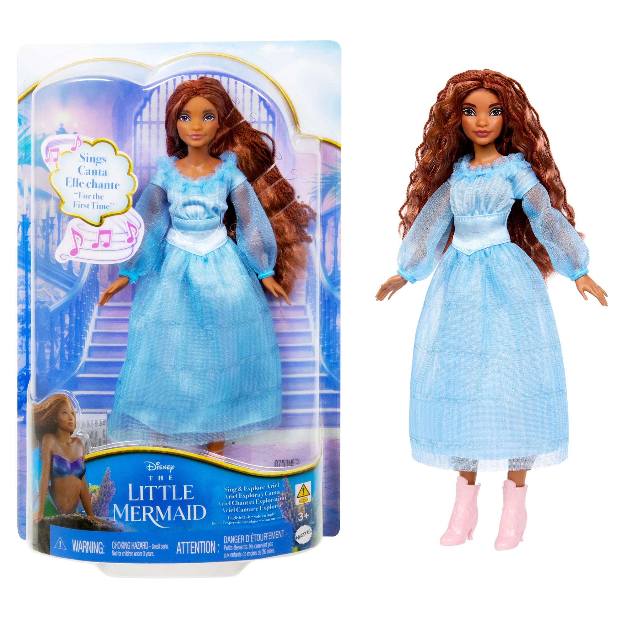 Disney La Petite Sirène Poupée Ariel Chant et Découverte