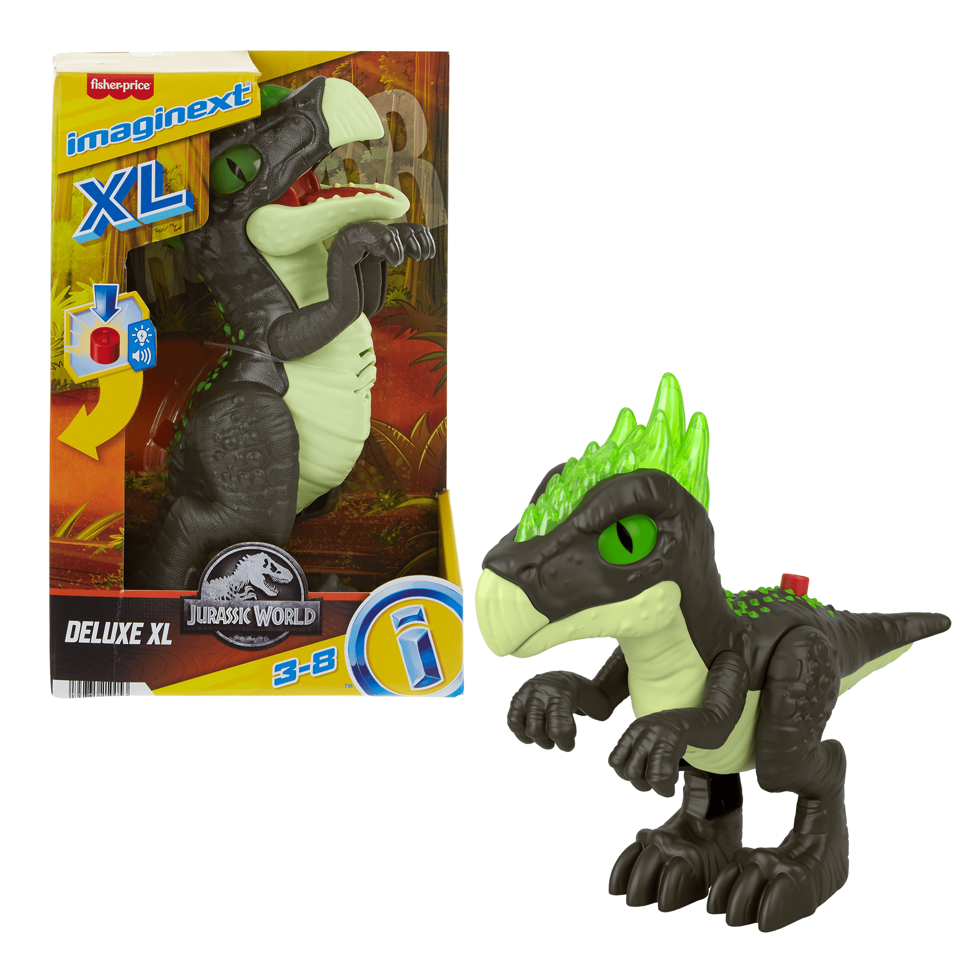 Imaginext Jurassic World Dinosaurio de Juguete Dracorex XL Deluxe - Image 6