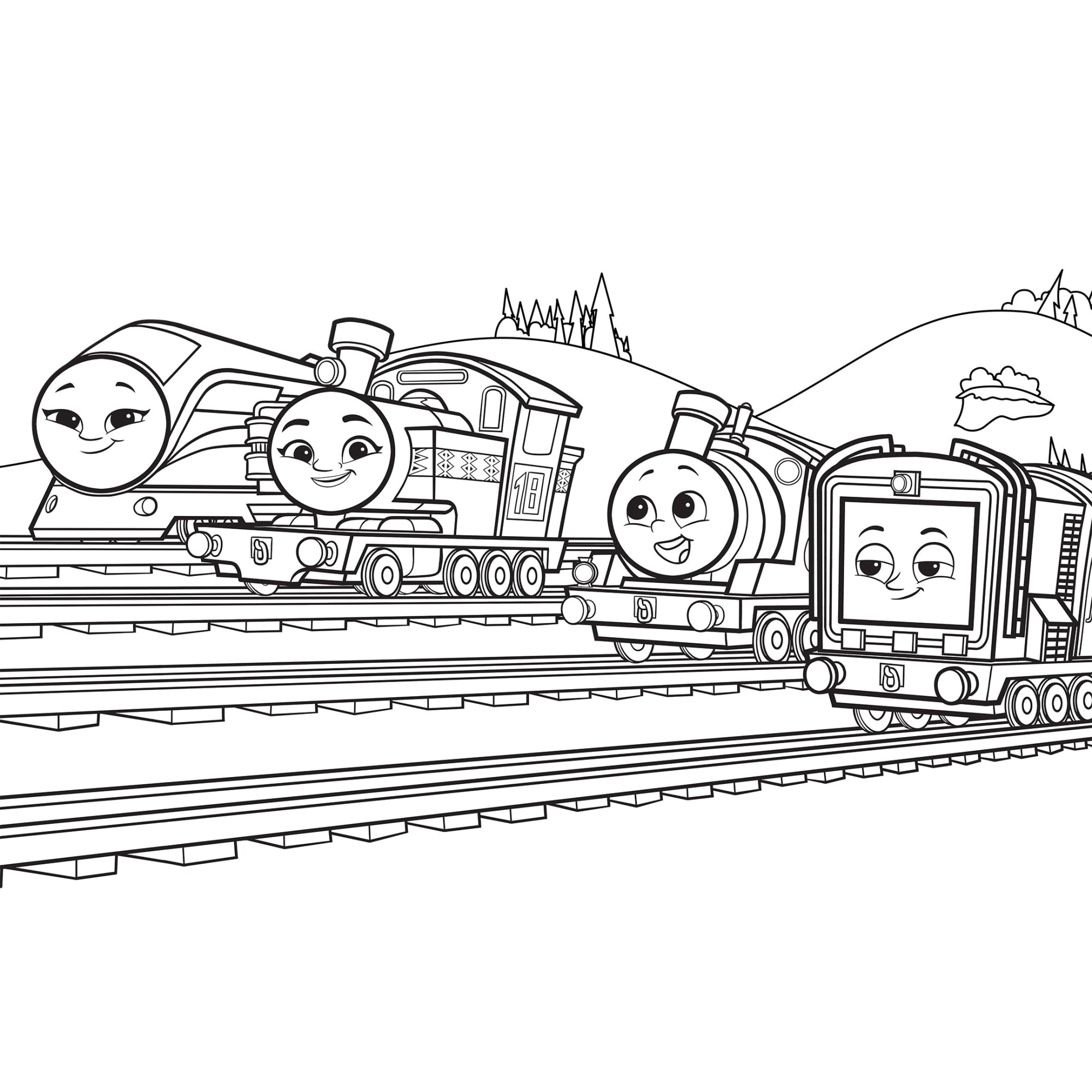 Thomas & Friends: Giant Coloring Book - Image 5