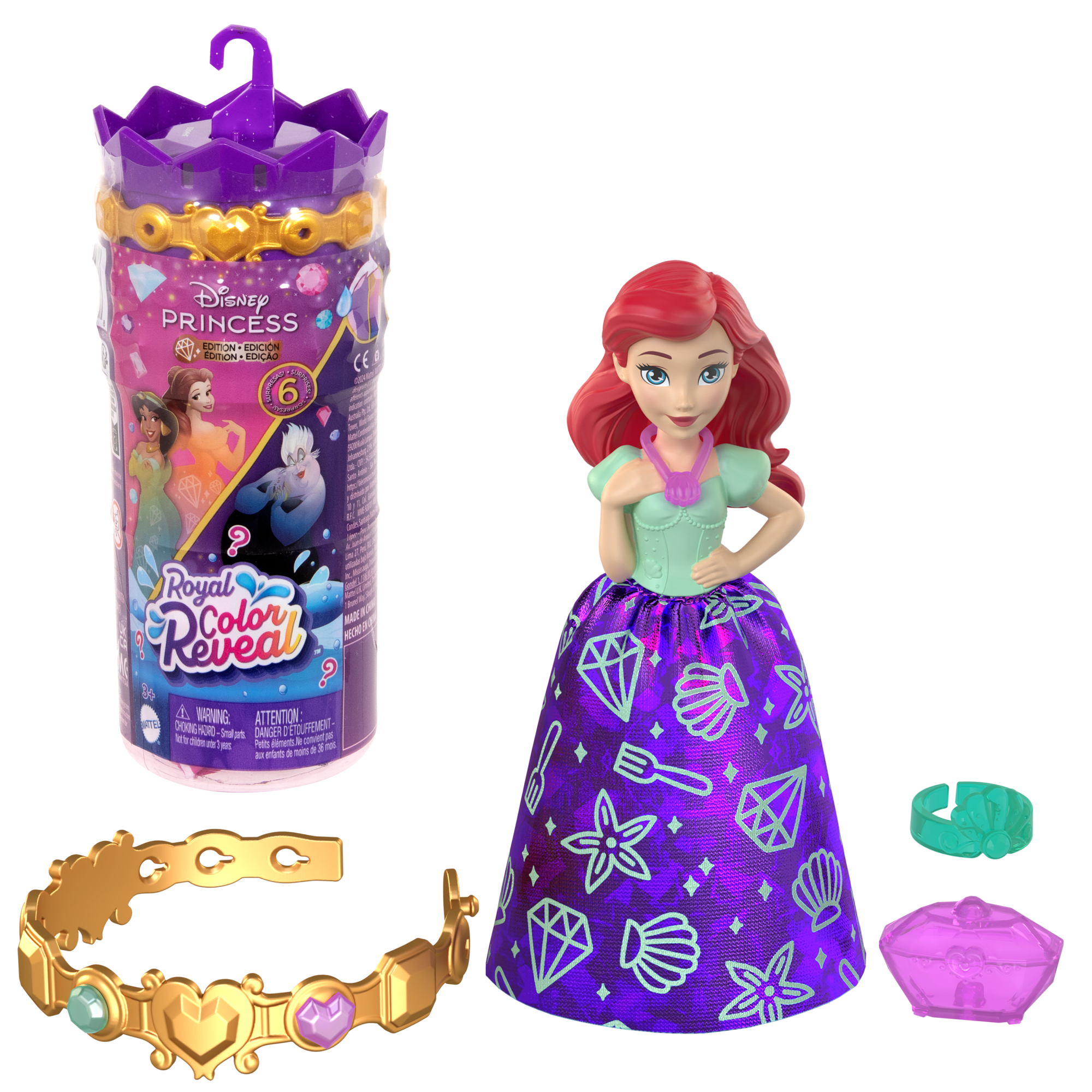 Princesses Disney Royauté Color Reveal Princesse Ou Méchante - Image 3