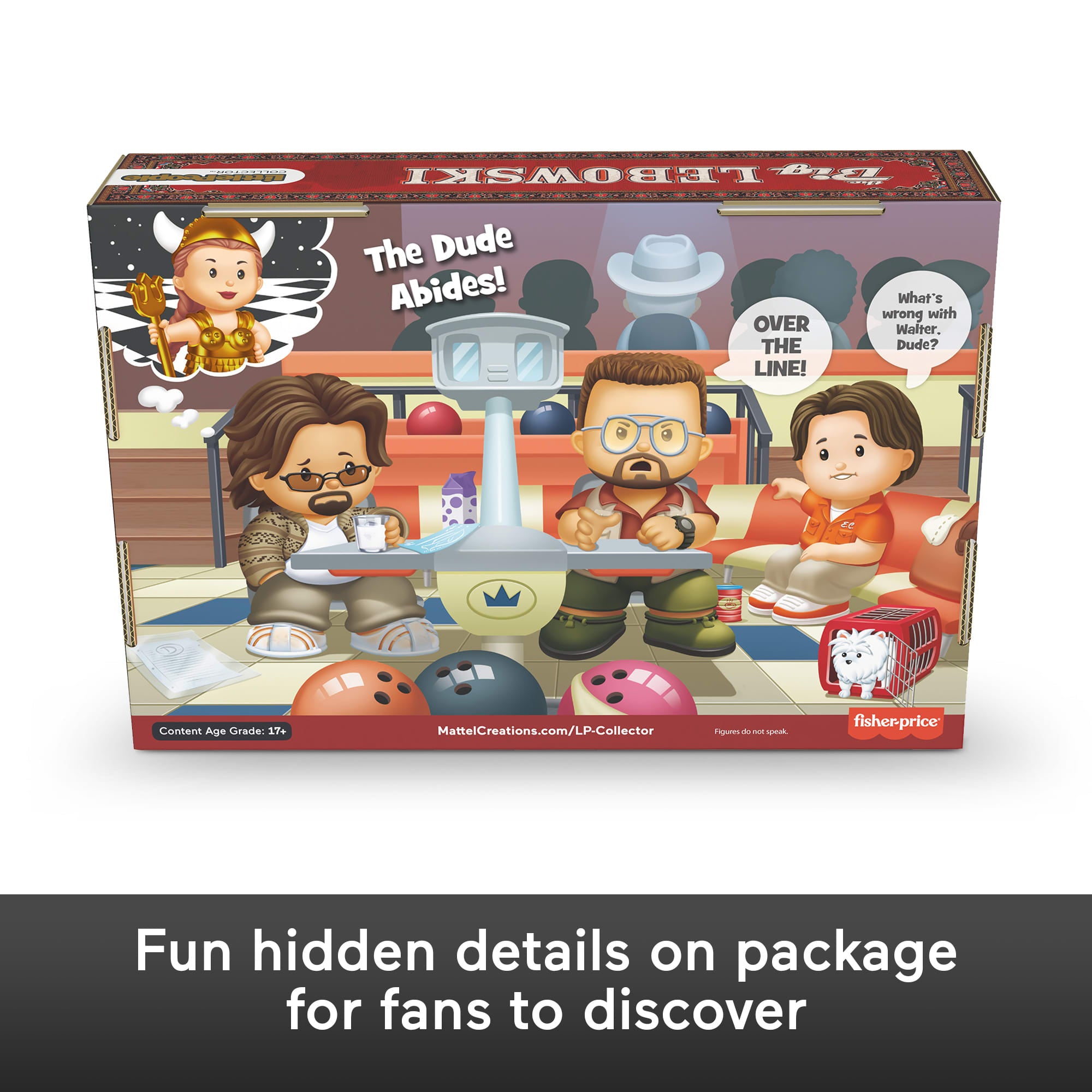Fisher-Price Little People Collector The Big Lebowski Special Edition Set For Adults & Fans. 4 Figures - Image 6