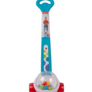 Fisher-Price Corn Popper Baby And Toddler Toy. Push Toy For 1 Year Old And Up. 2 Pieces. Blue