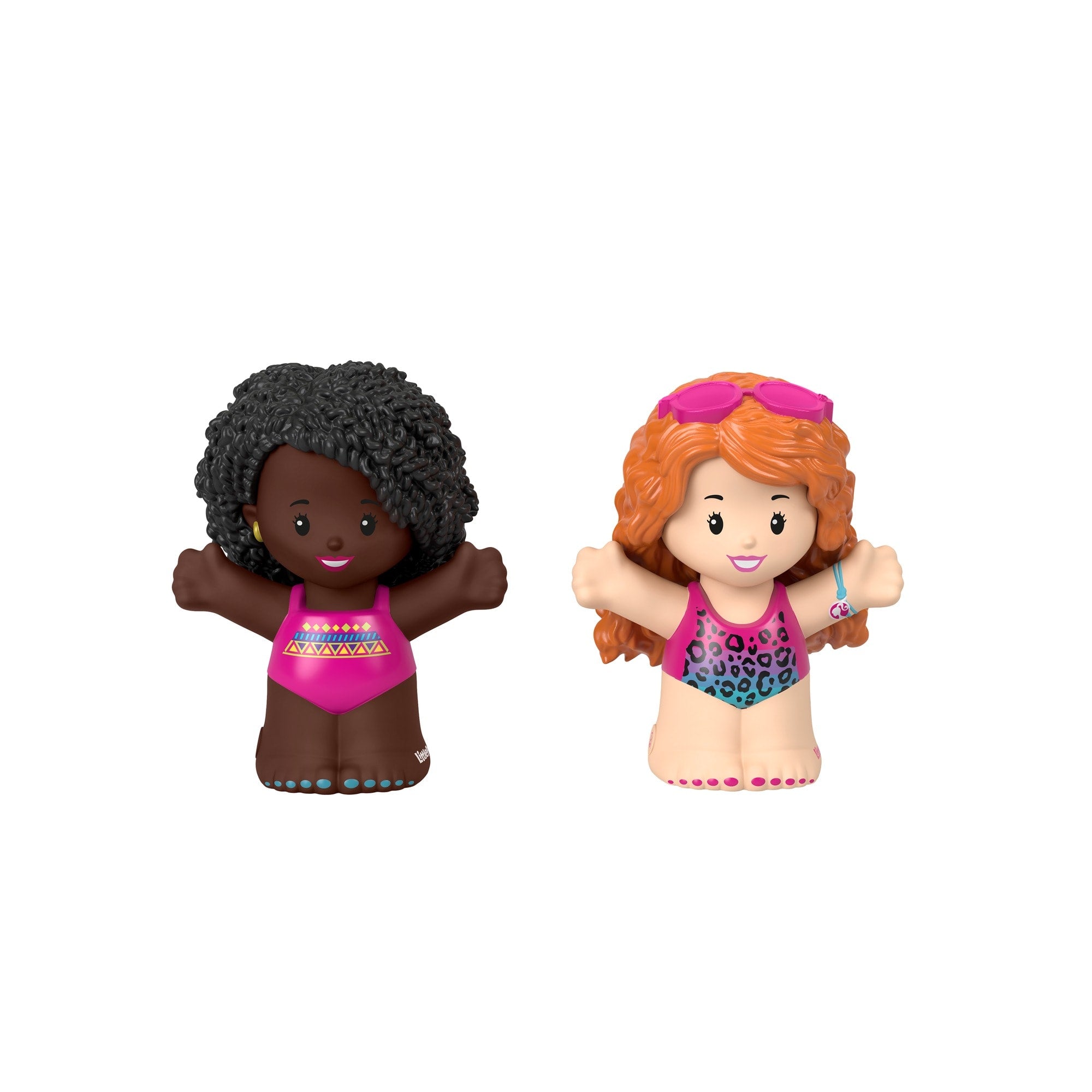 Little People Barbie Coffret Figurines Baignade 2 Jouets - Image 5