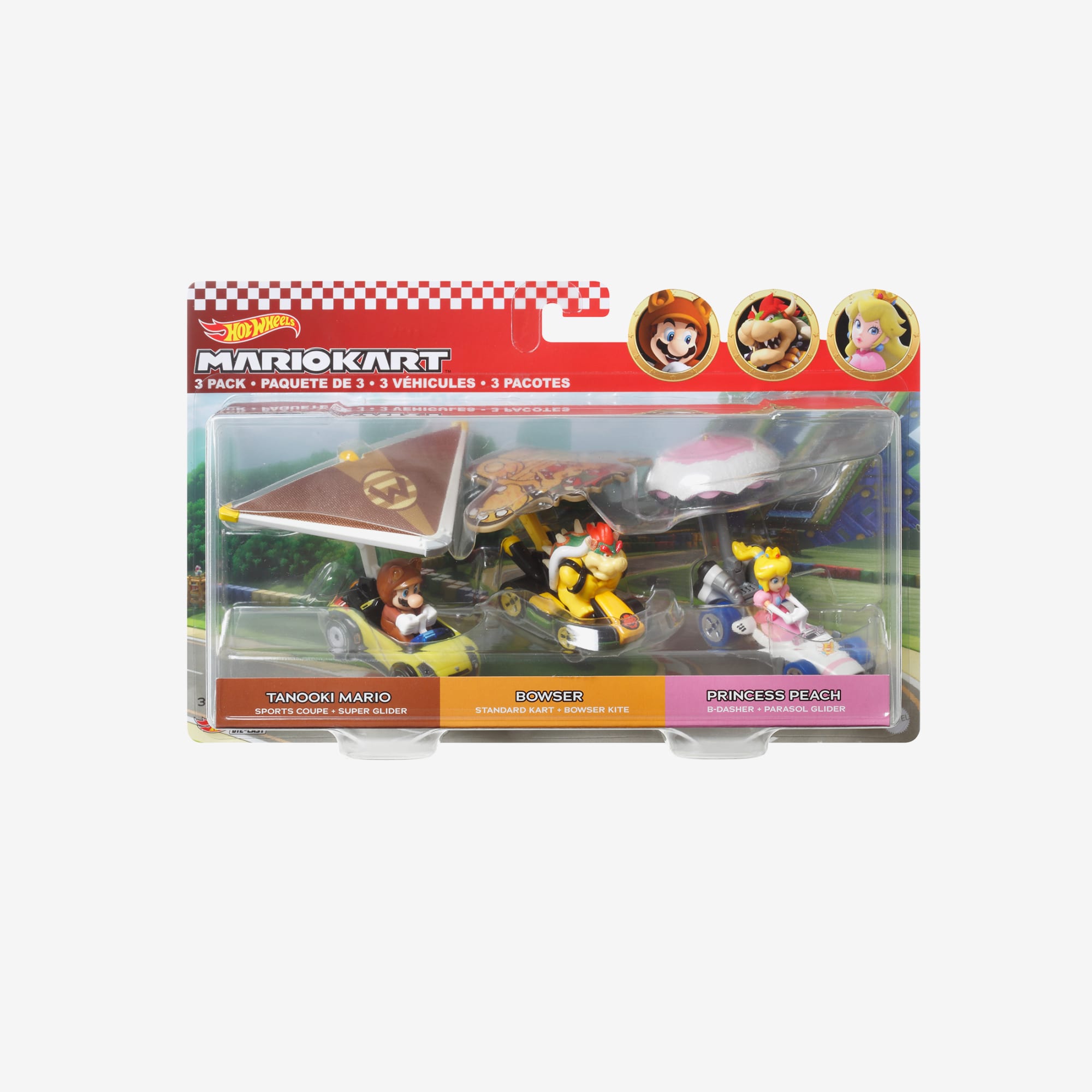Hot Wheels Mario Kart Vehicles 3-Pack - Image 2