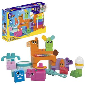 Mega Bloks Fisher-Price Les Musiciens de La Ferme. 45 Pièces