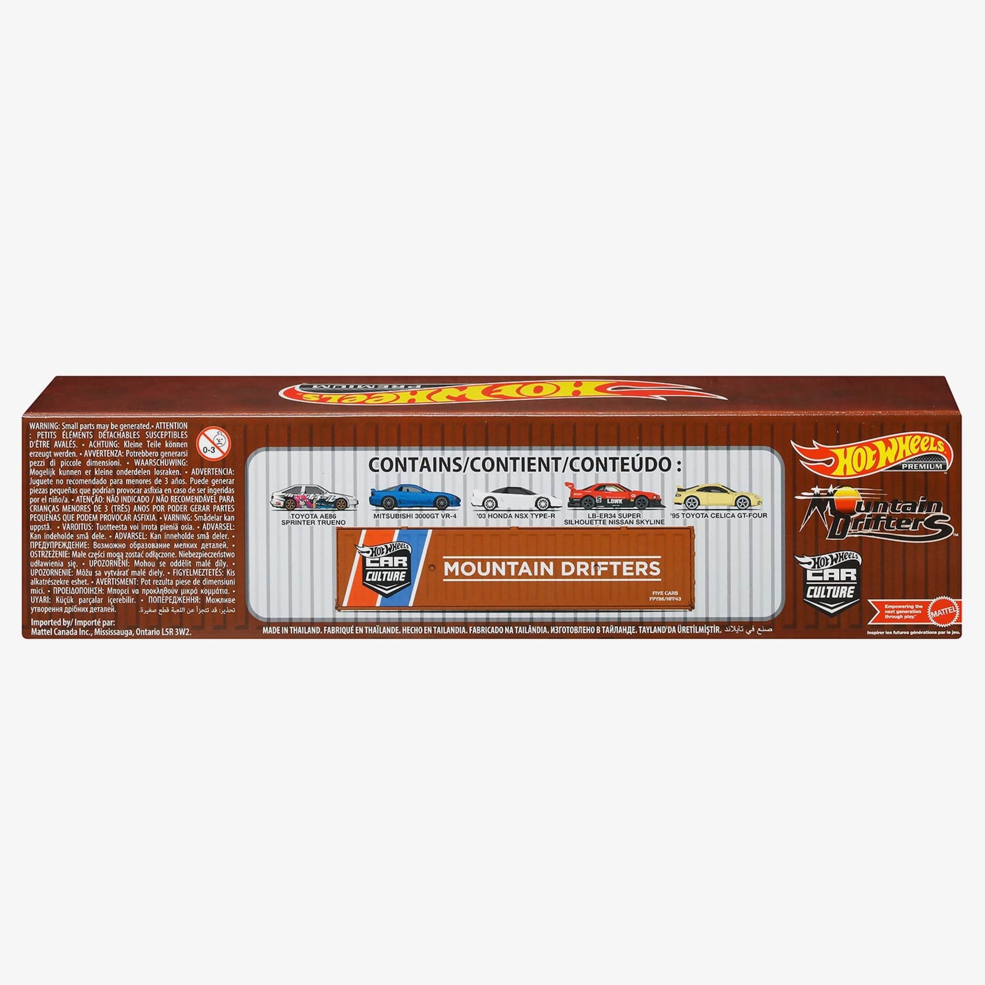 2022 Hot Wheels Car Culture Mix 3: Mountain Drifters Case Pack - Image 2
