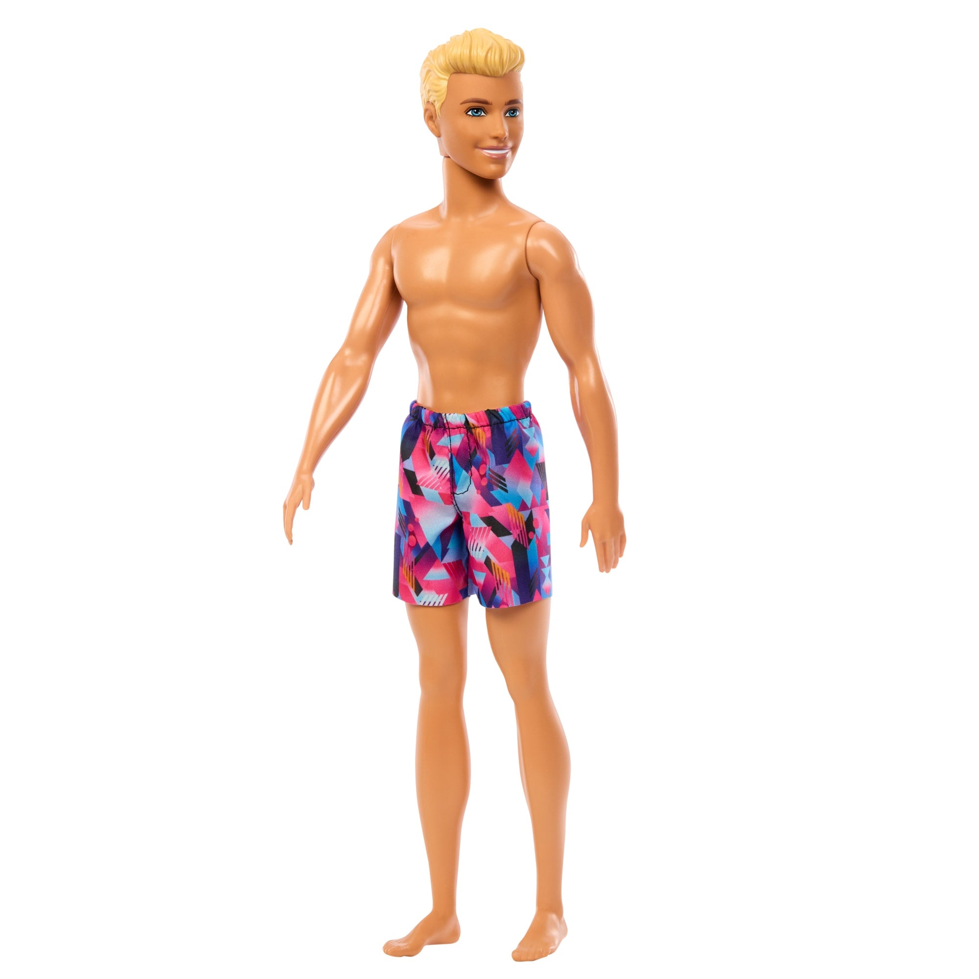 Barbie Ken Poupée. Cheveux Blonds. Maillot de Bain Violet