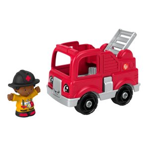 Fisher-Price Little People Camion de Pompiers et Figurine