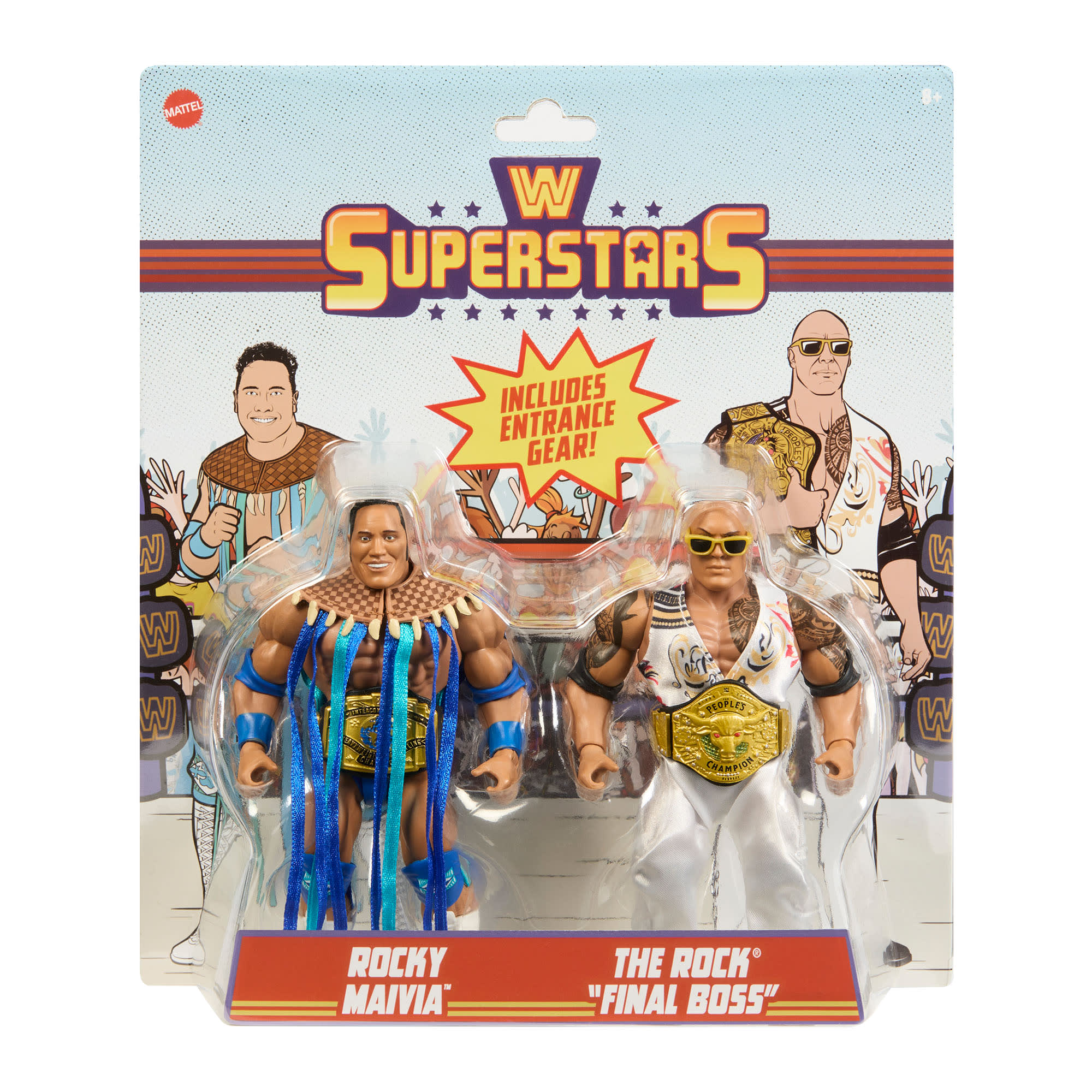WWE Superstars Rocky Maivia and The Rock 2-Pack - Image 15