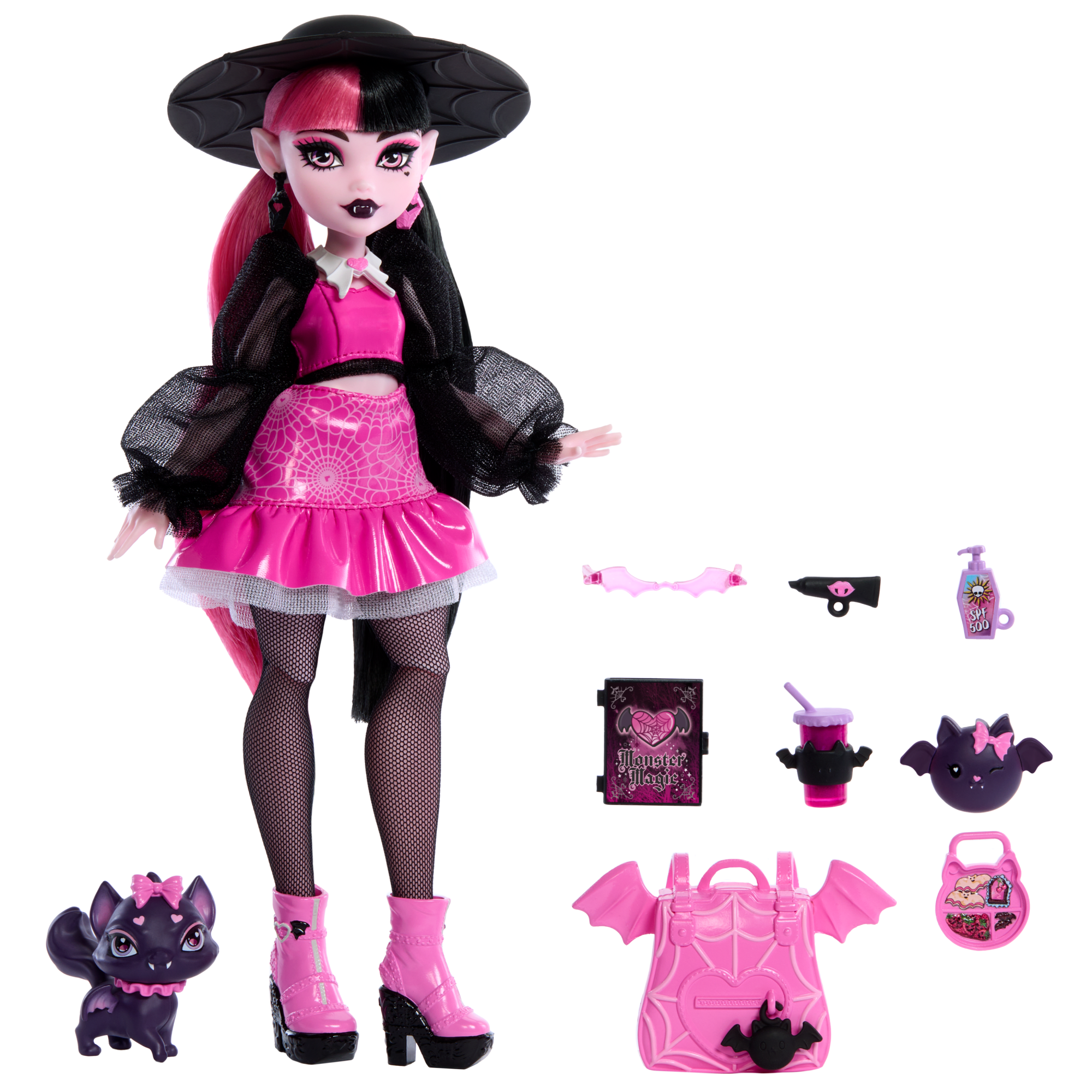 Monster High Poupée Mode Draculaura Avec Comte Fabuleux. Access. - Image 5