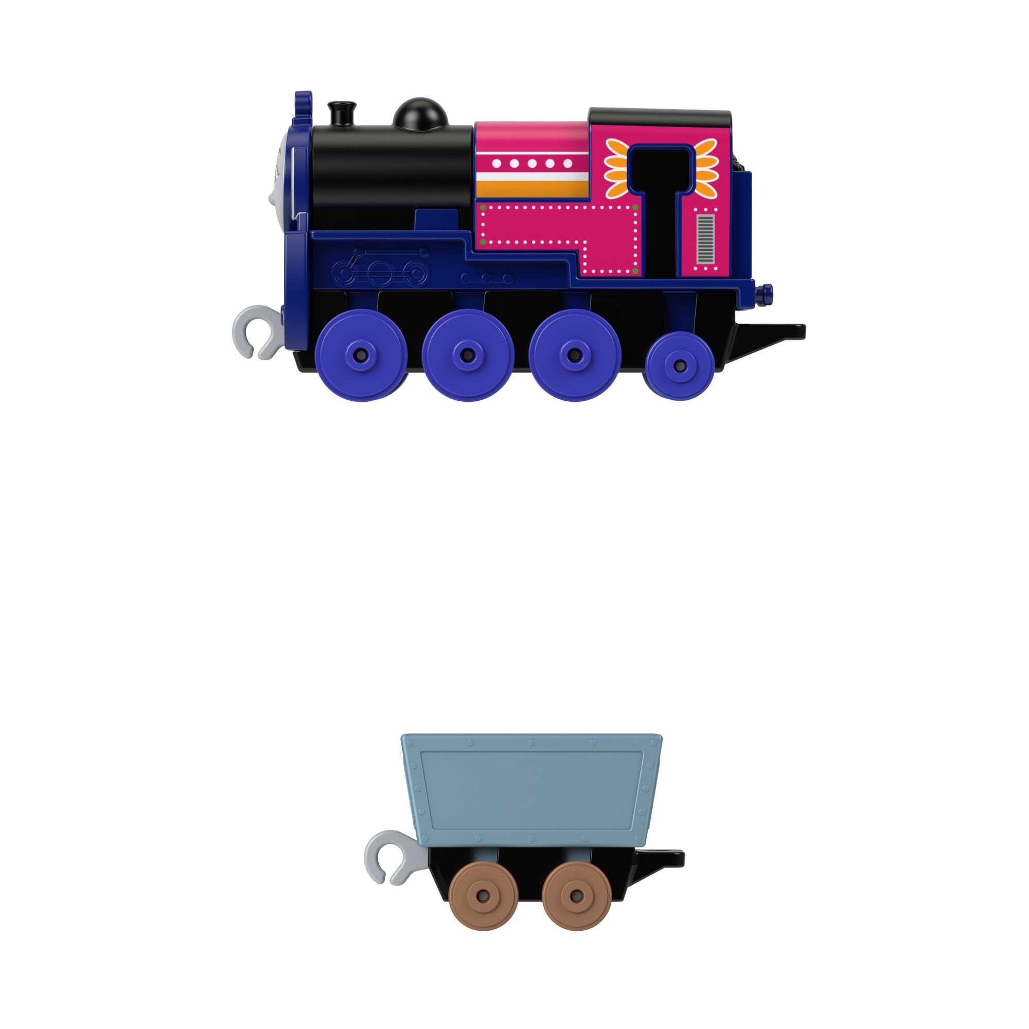 Thomas & Friends Toy Train. Ashima Diecast Push-Along Engine With Cargo. Preschool Toy - Image 3
