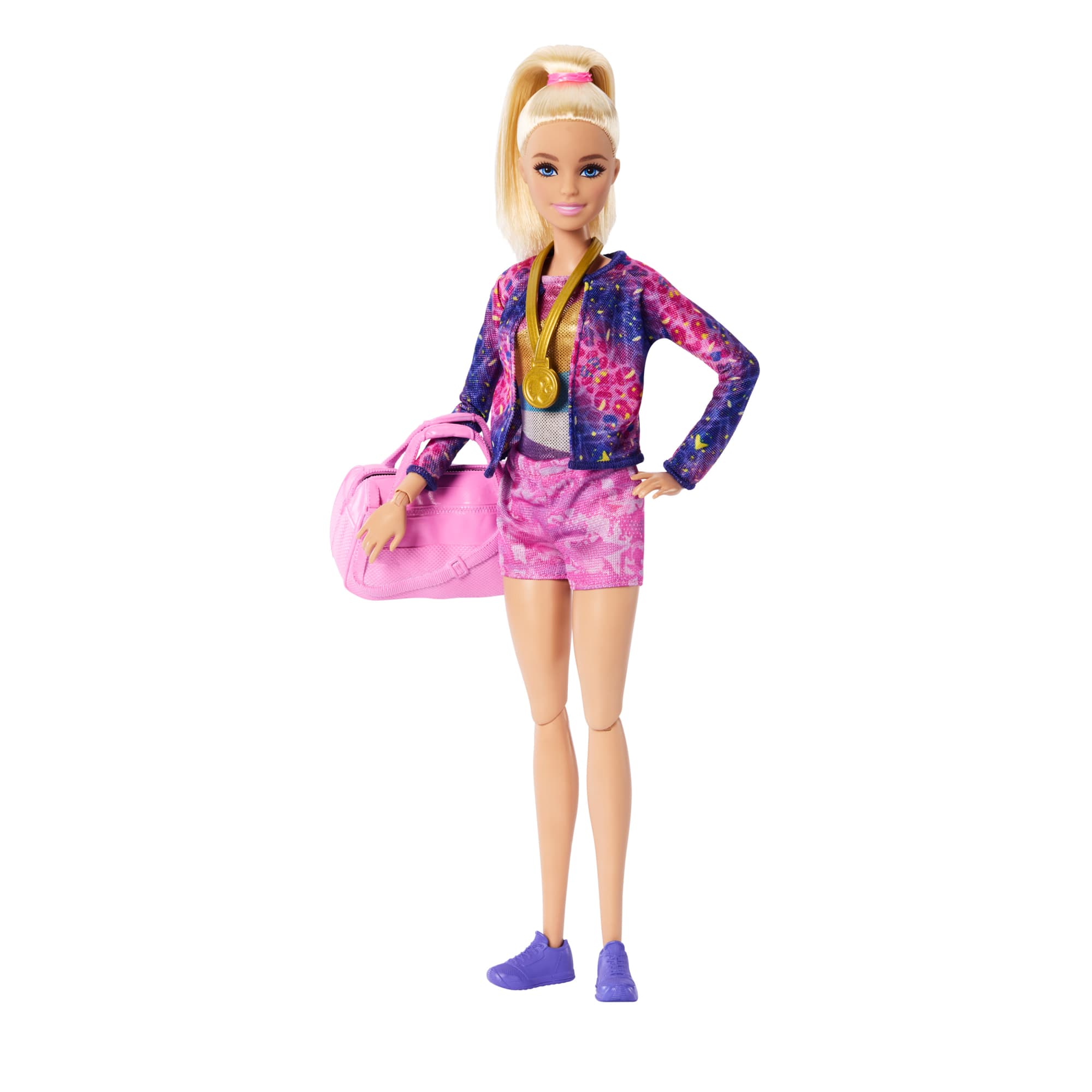 Barbie Profesiones Set de Juego Gimnasta Cabello Rubio - Image 4