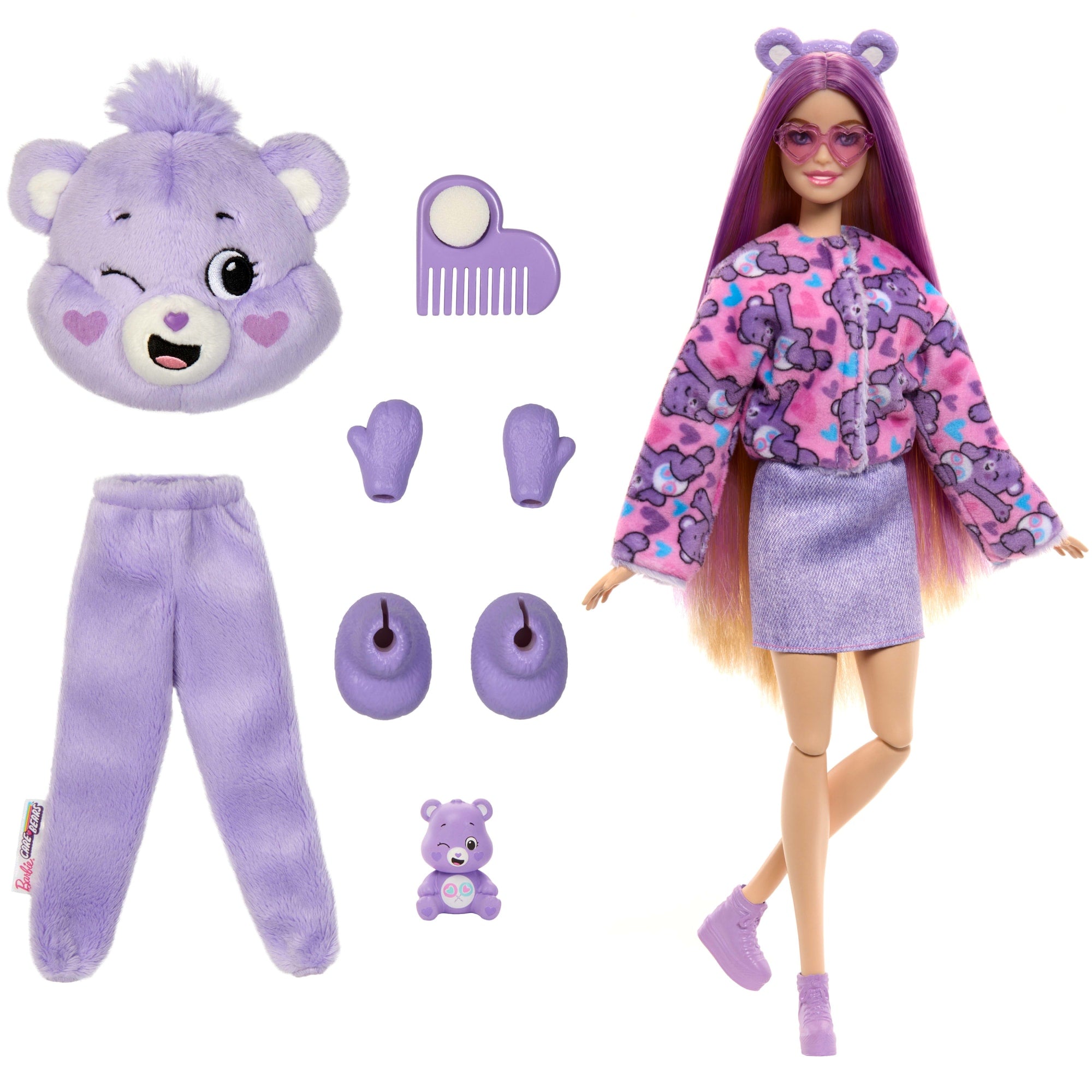 Barbie Cutie Reveal Care Bears Poupée et Acc. Costume Égalours - Image 6