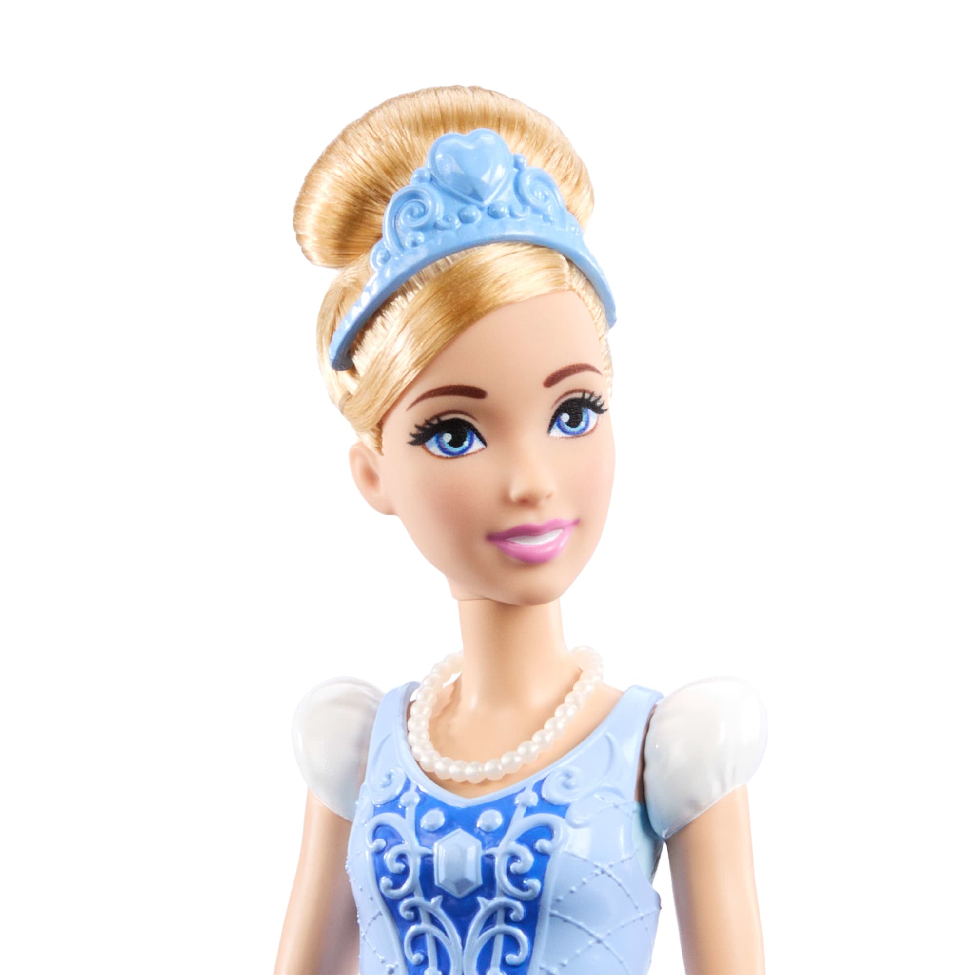 Disney Princess 2-in-1 Stories Cinderella Fashion Doll With 2 Snap-On Bodices. 2 Skirts & 9 Accessories - Image 5