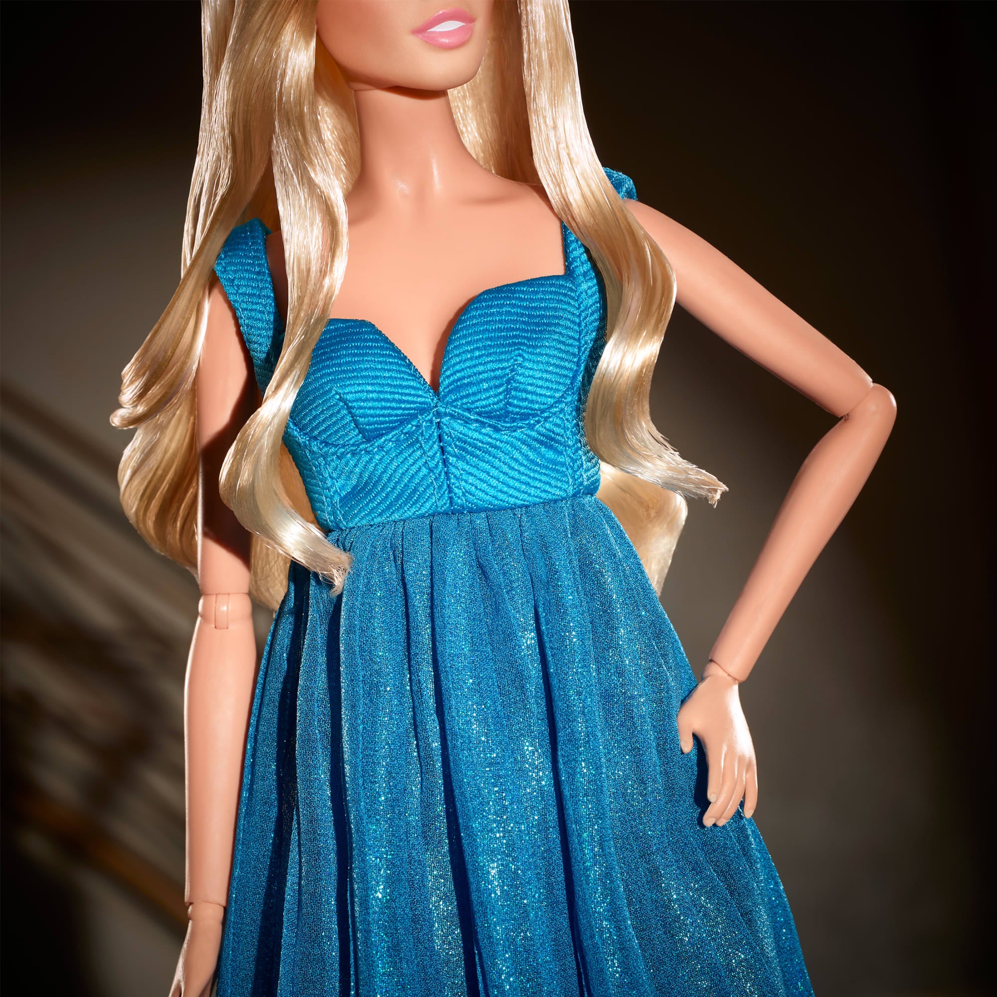 Claudia Schiffer Supermodel Barbie Doll in Versace Gown | Mattel Creations - Image 5