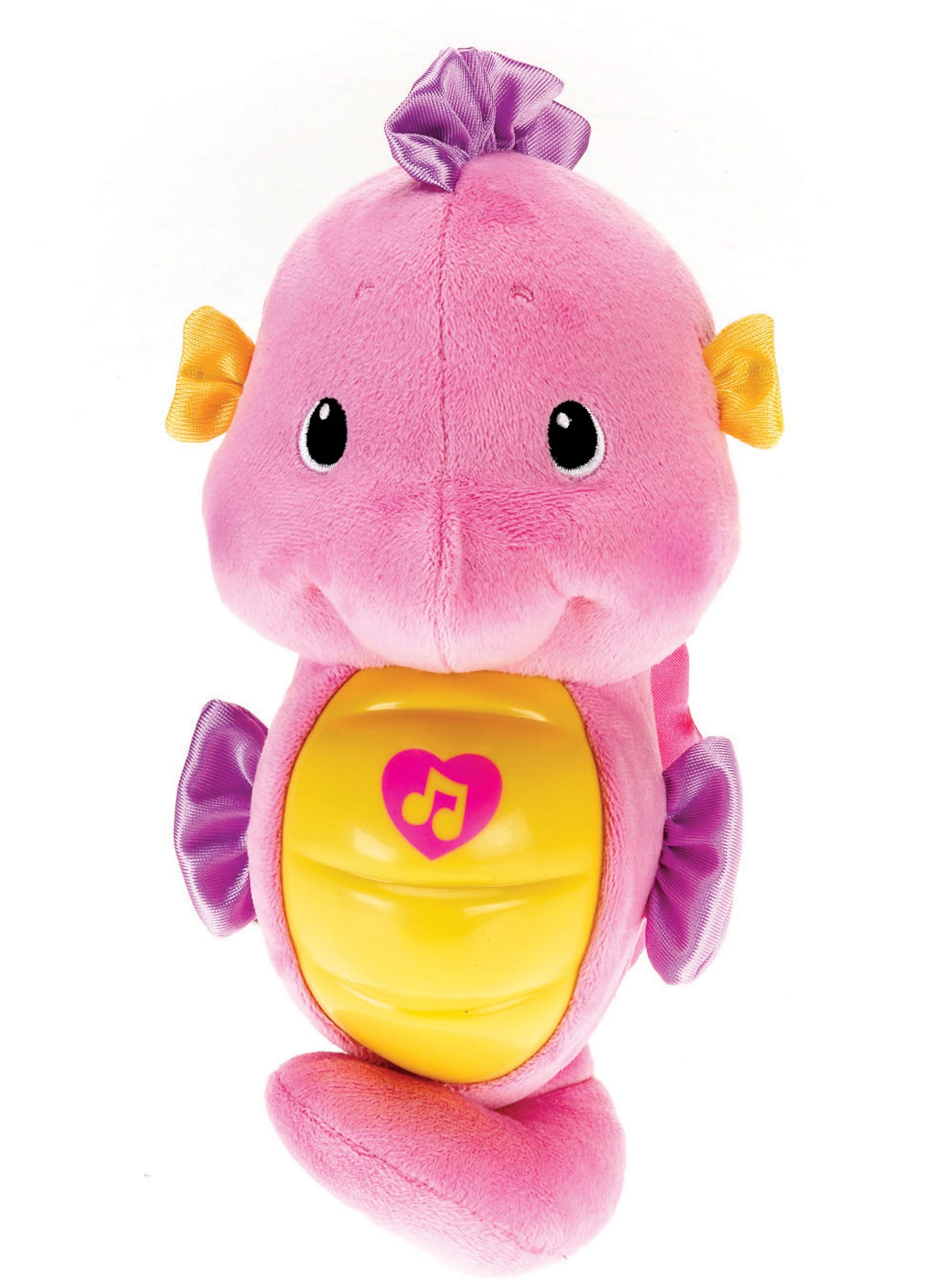 Fisher-Price Soothe & Glow Seahorse. Musical Plush Toy & Sound Machine For Baby With Lights. Pink - Image 5