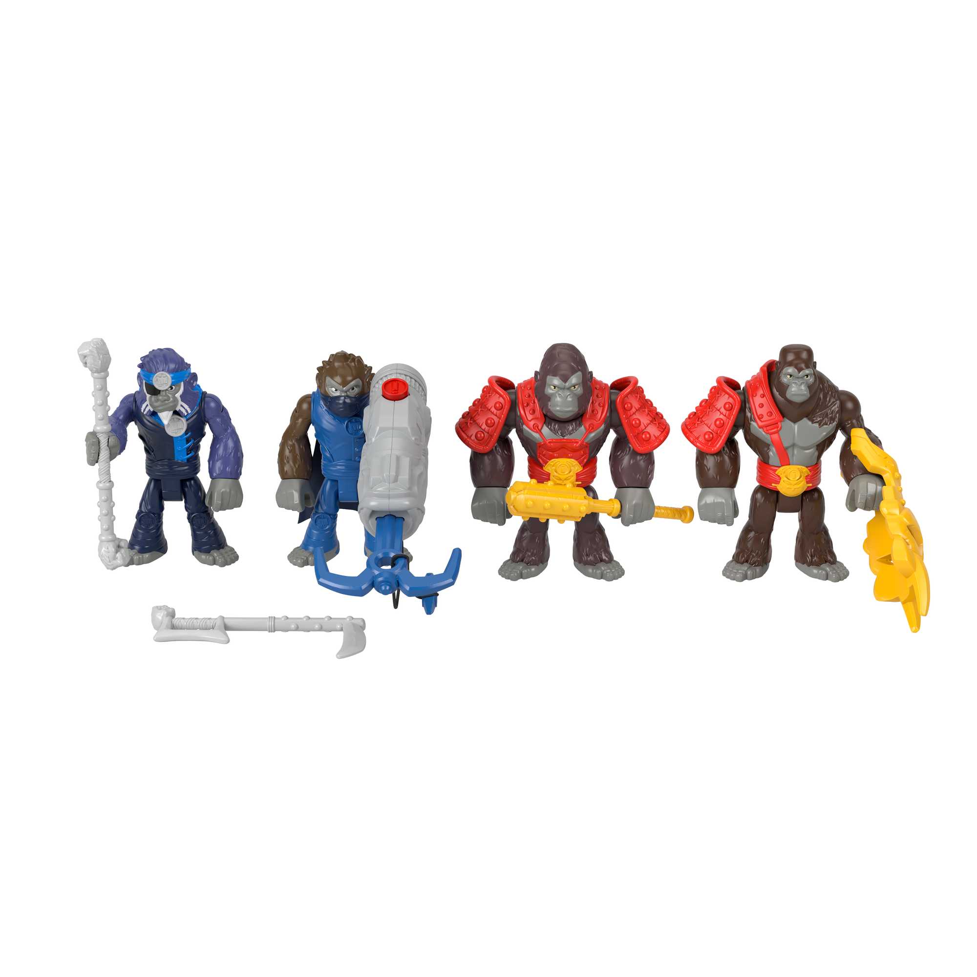 Fisher-Price Imaginext-Armée Singe vs Gorille-Coffret de Figurines - Image 2