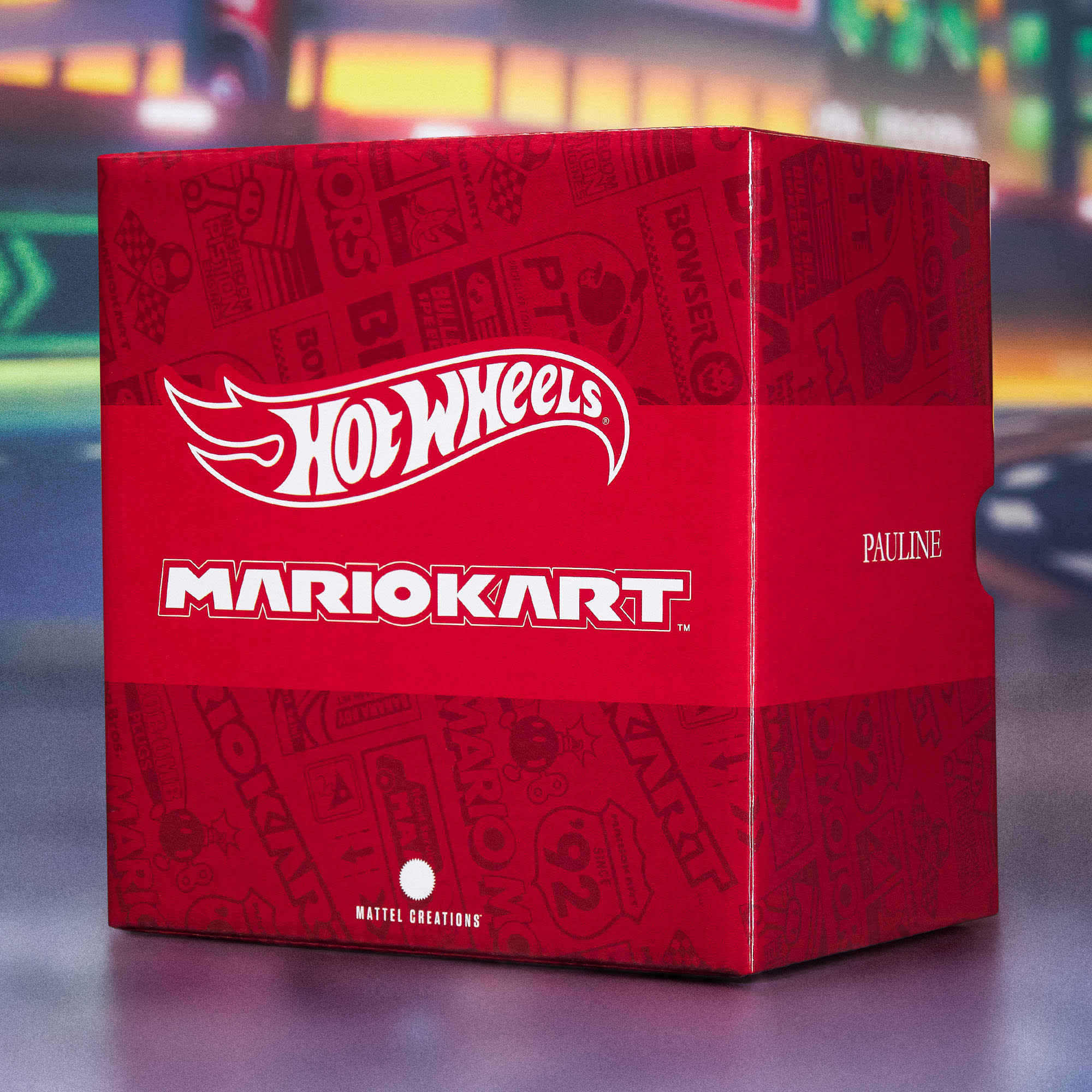 Hot Wheels Mario Kart Pauline Vehicle - Image 6