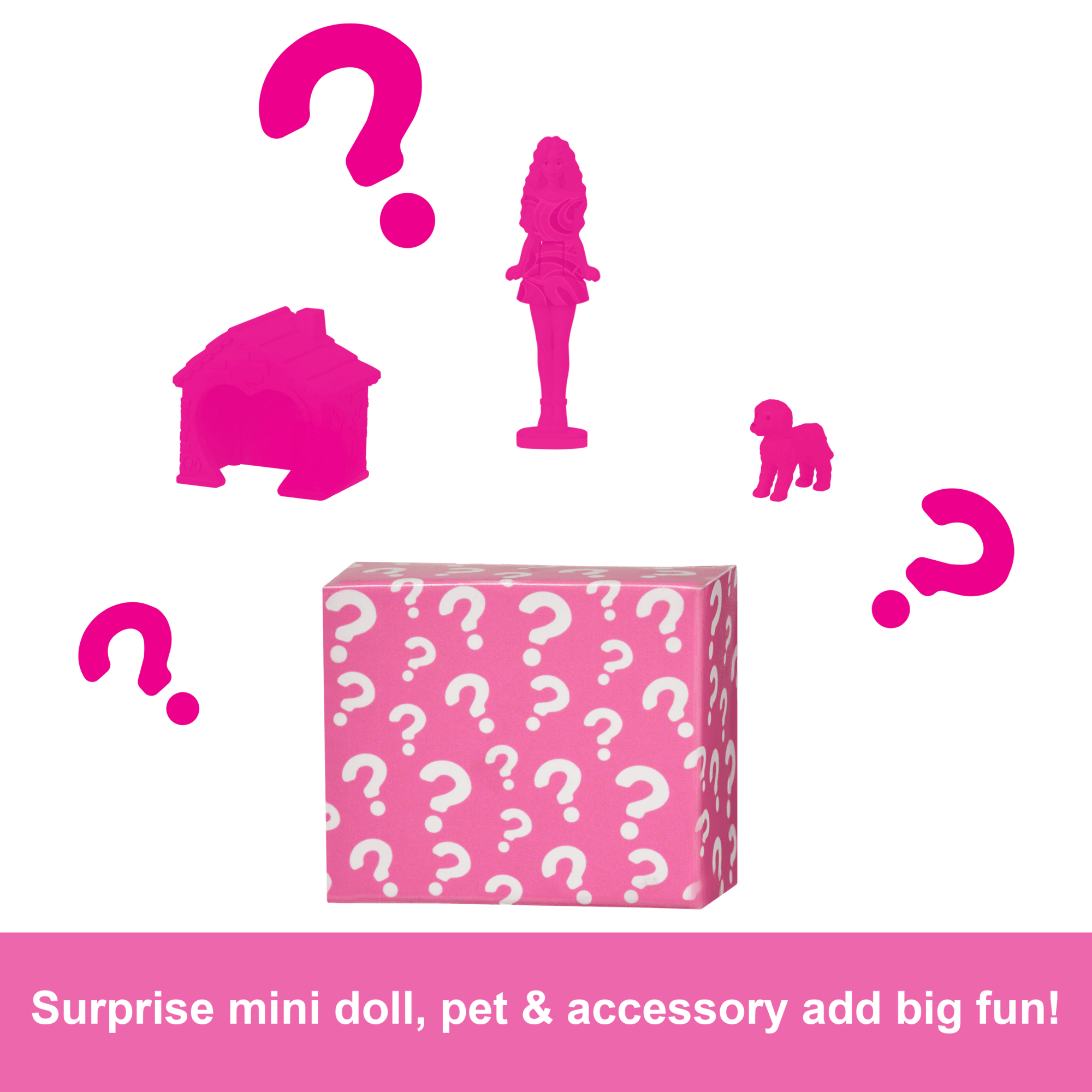 Barbie Mini Barbieland Doll House Playsets With 1.5-inch Doll. Furniture & Accessories - Image 5