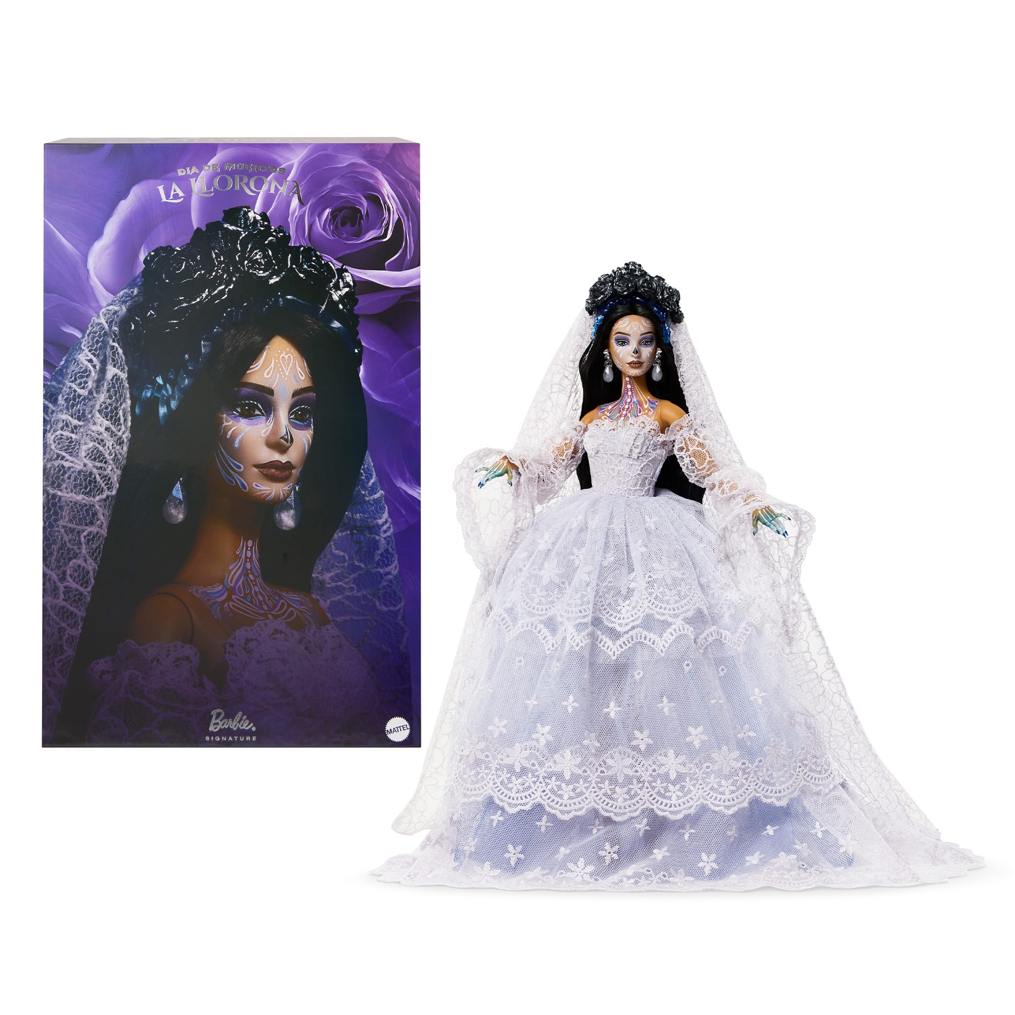 Barbie Día De Muertos La Llorona Doll - Image 8