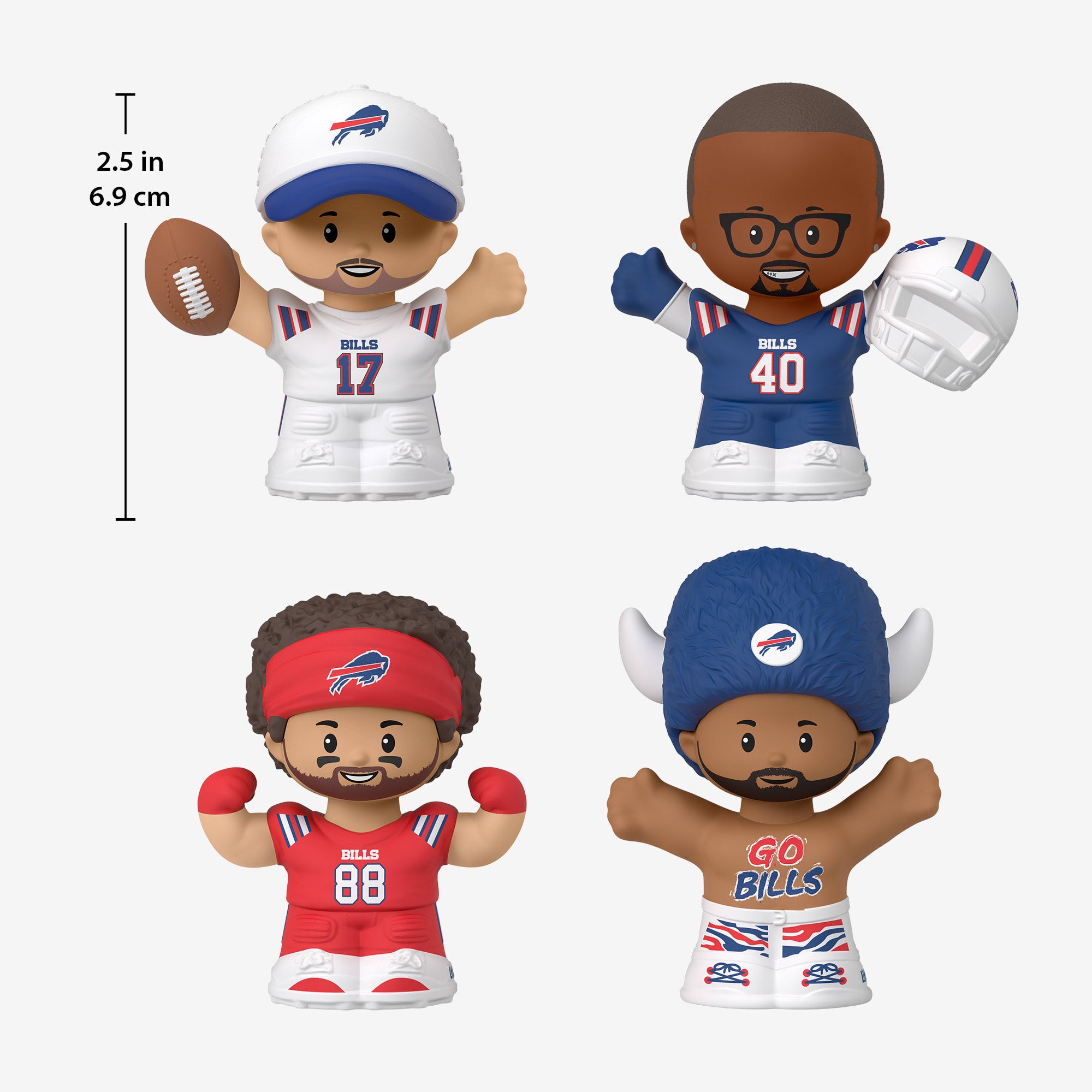 Little People Collector x NFL Buffalo Bills Set - Image 9