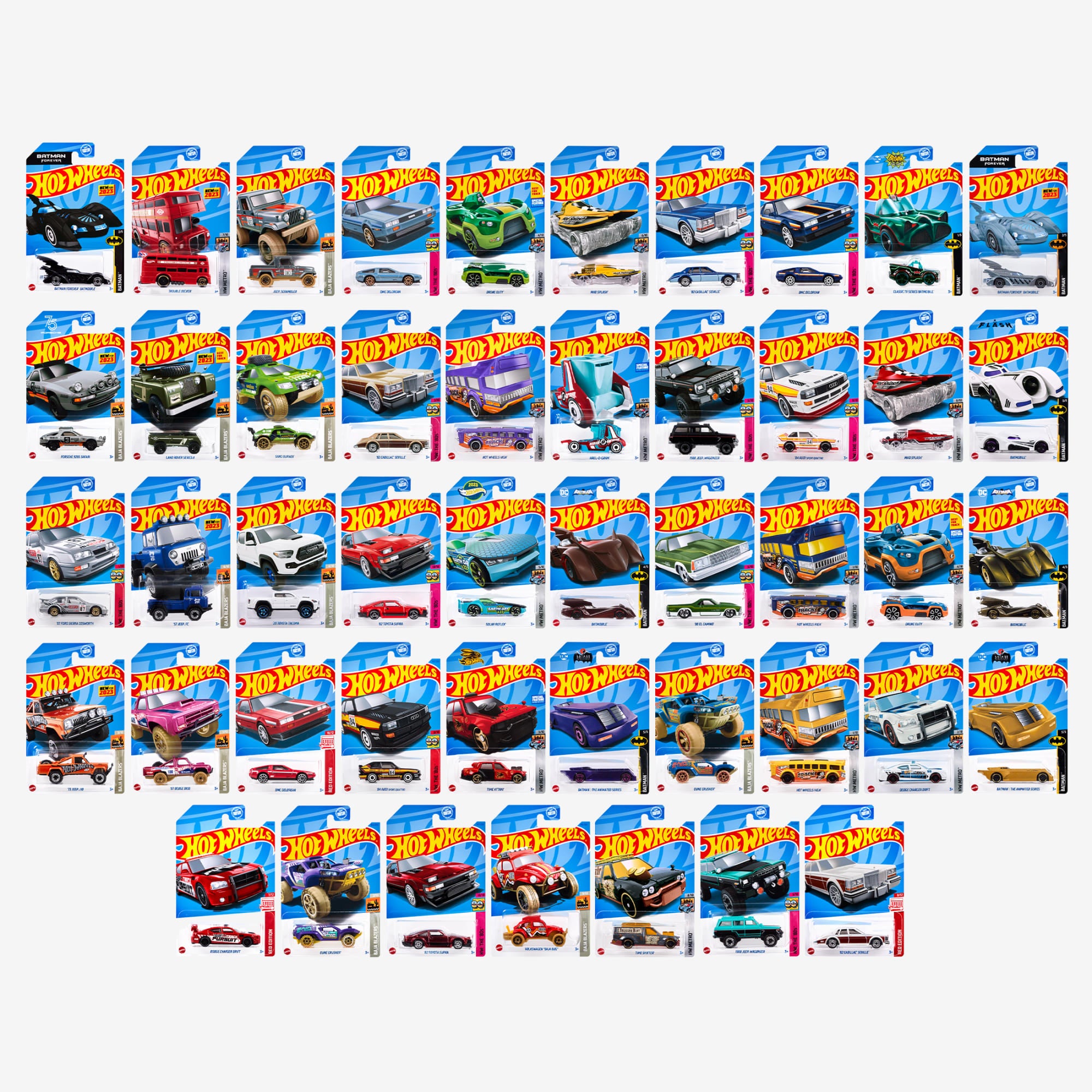 Hot Wheels RLC Exclusive 2023 Mainline Factory-Sealed Set - Image 3