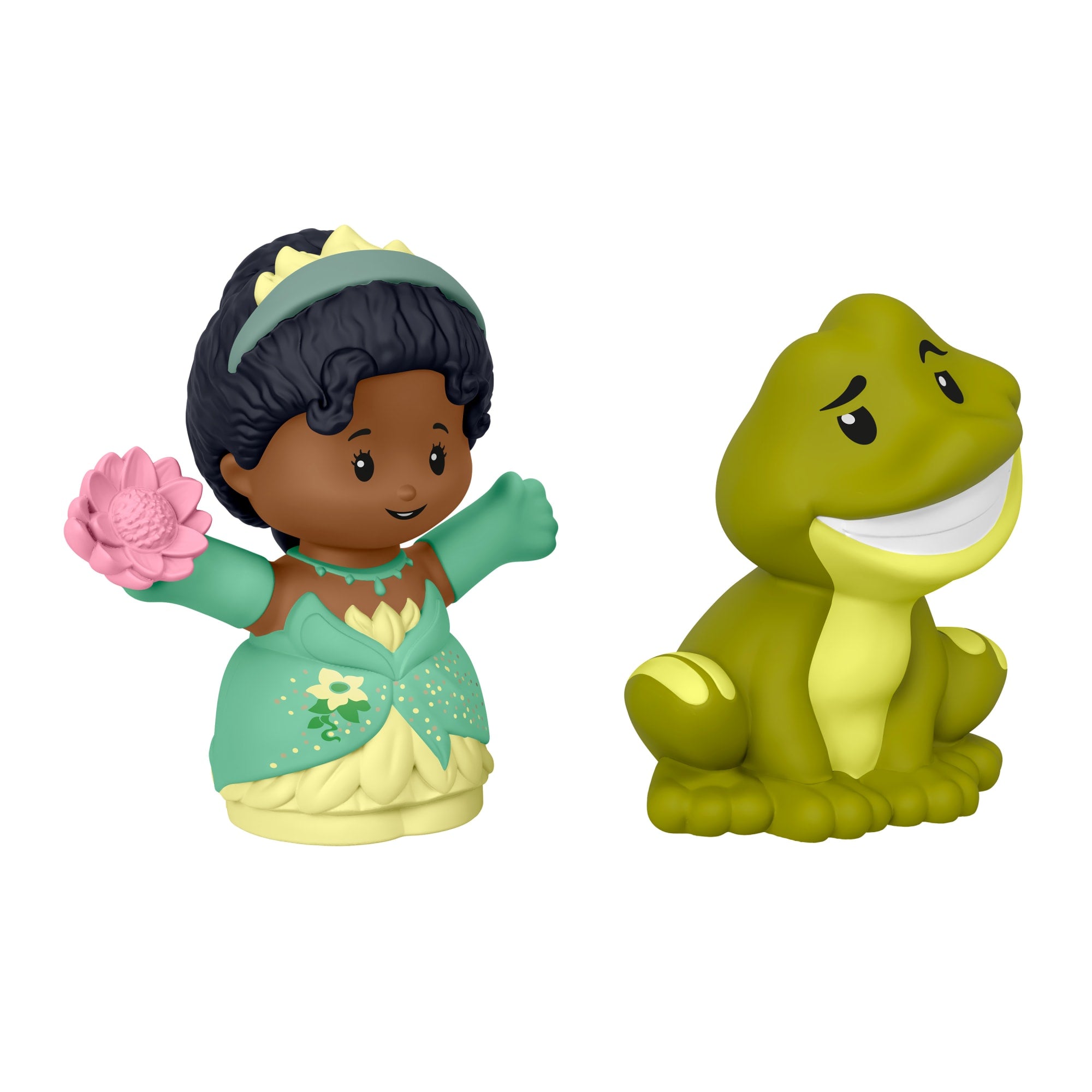 Little People Disney Princesa Juguete para Bebés Figuras de Tiana y Naveen - Image 2