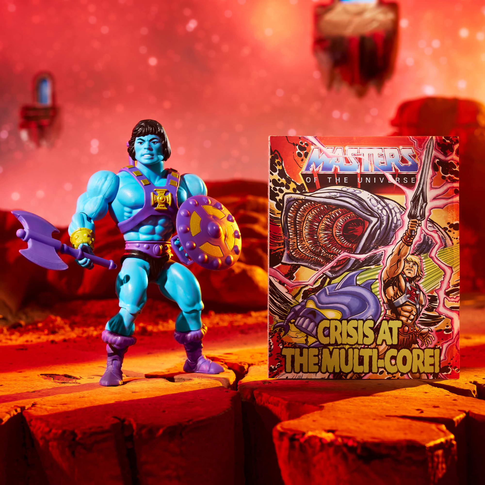 Masters of the Universe Origins He-Skeletor Figure - Image 7