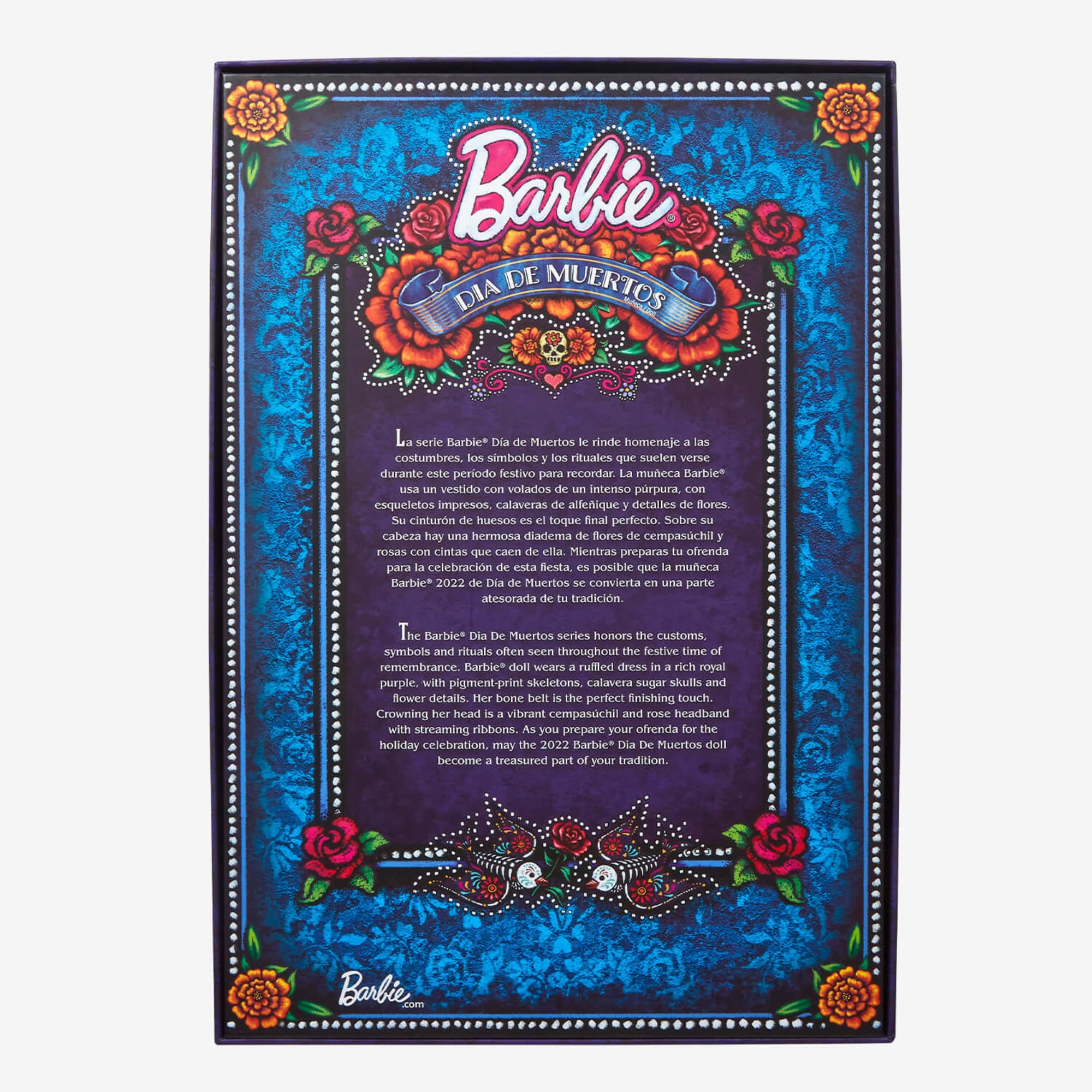 2022 Barbie Día De Muertos Doll - Image 8