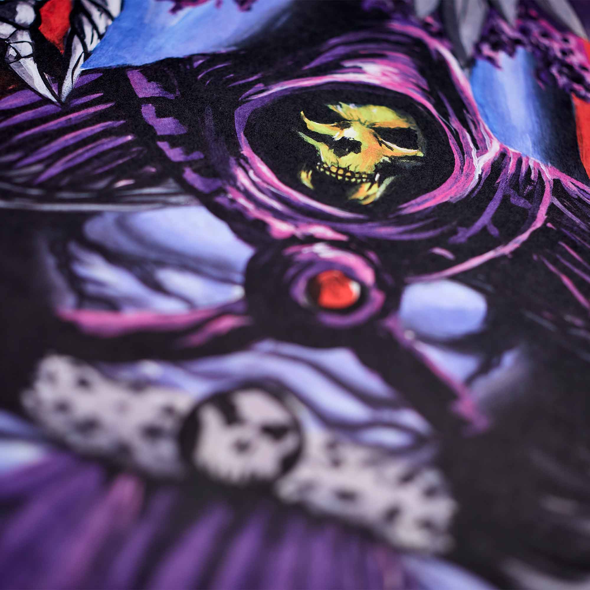 Gianni Lee X Skeletor Artist Print - Image 2