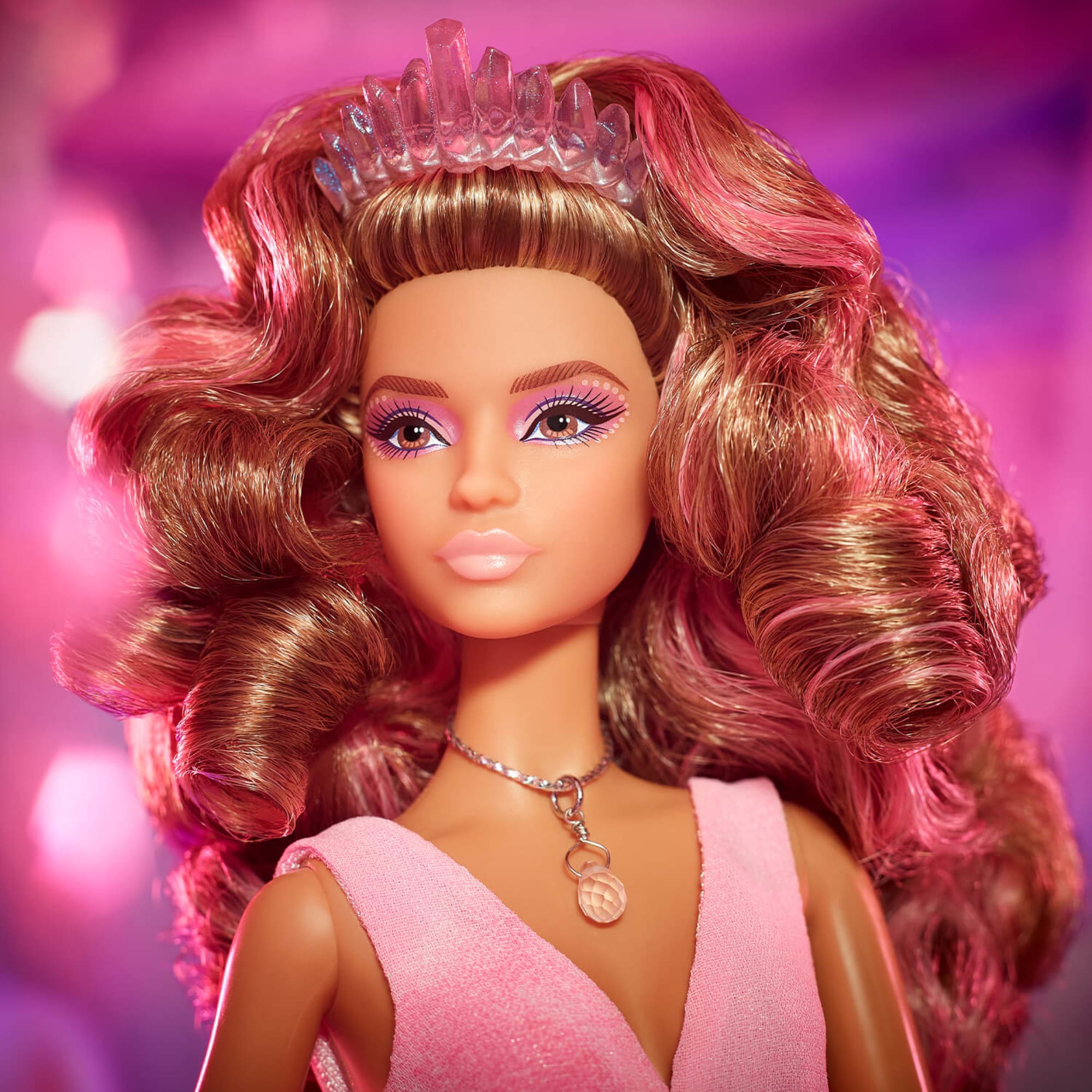 Barbie Crystal Fantasy Collection Rose Quartz Doll - Image 2