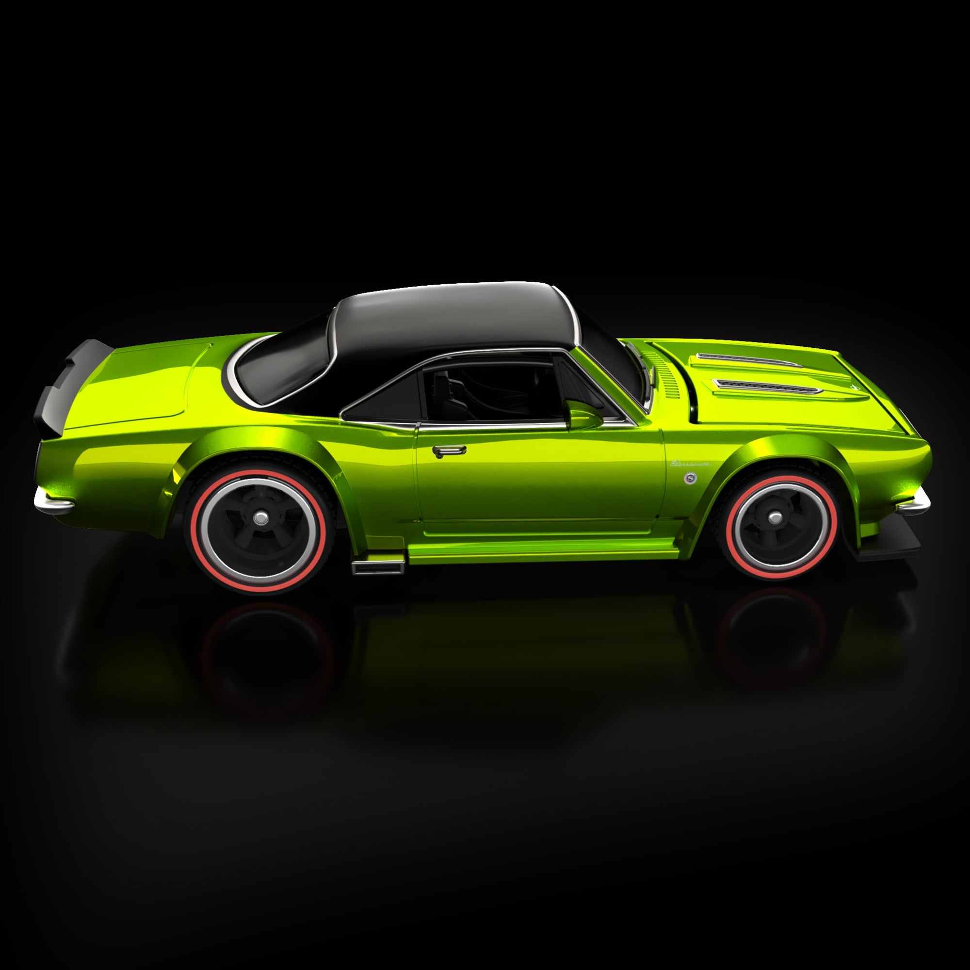 Hot Wheels RLC Exclusive sELECTIONs 1968 Custom Plymouth Barracuda - Image 8