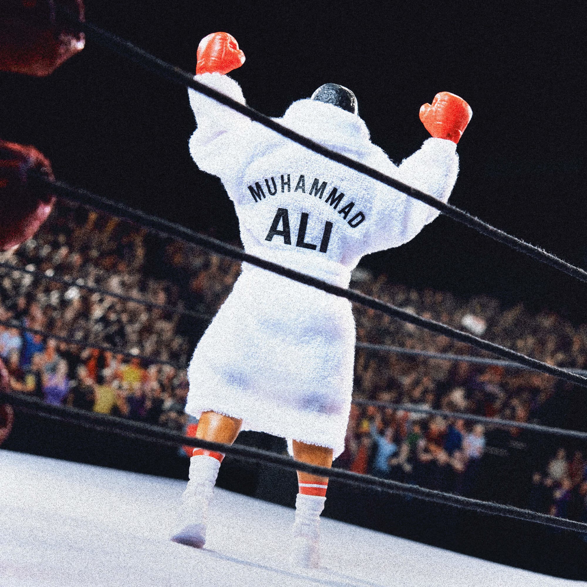 WWE Ultimate Edition Muhammad Ali Action Figure Set - Image 4