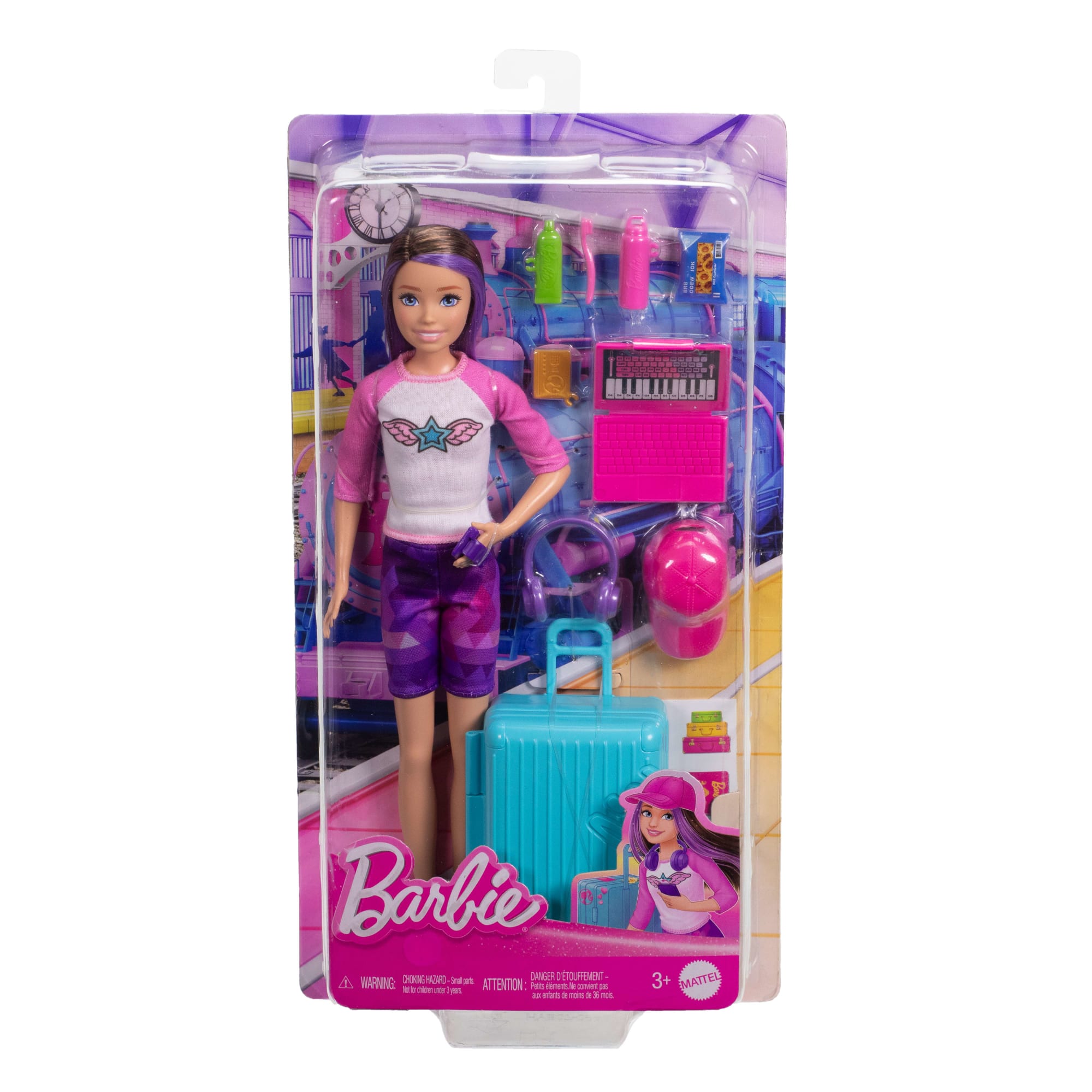 Barbie Skipper Poupée et 10Accessoires Coffret Voyage - Image 6