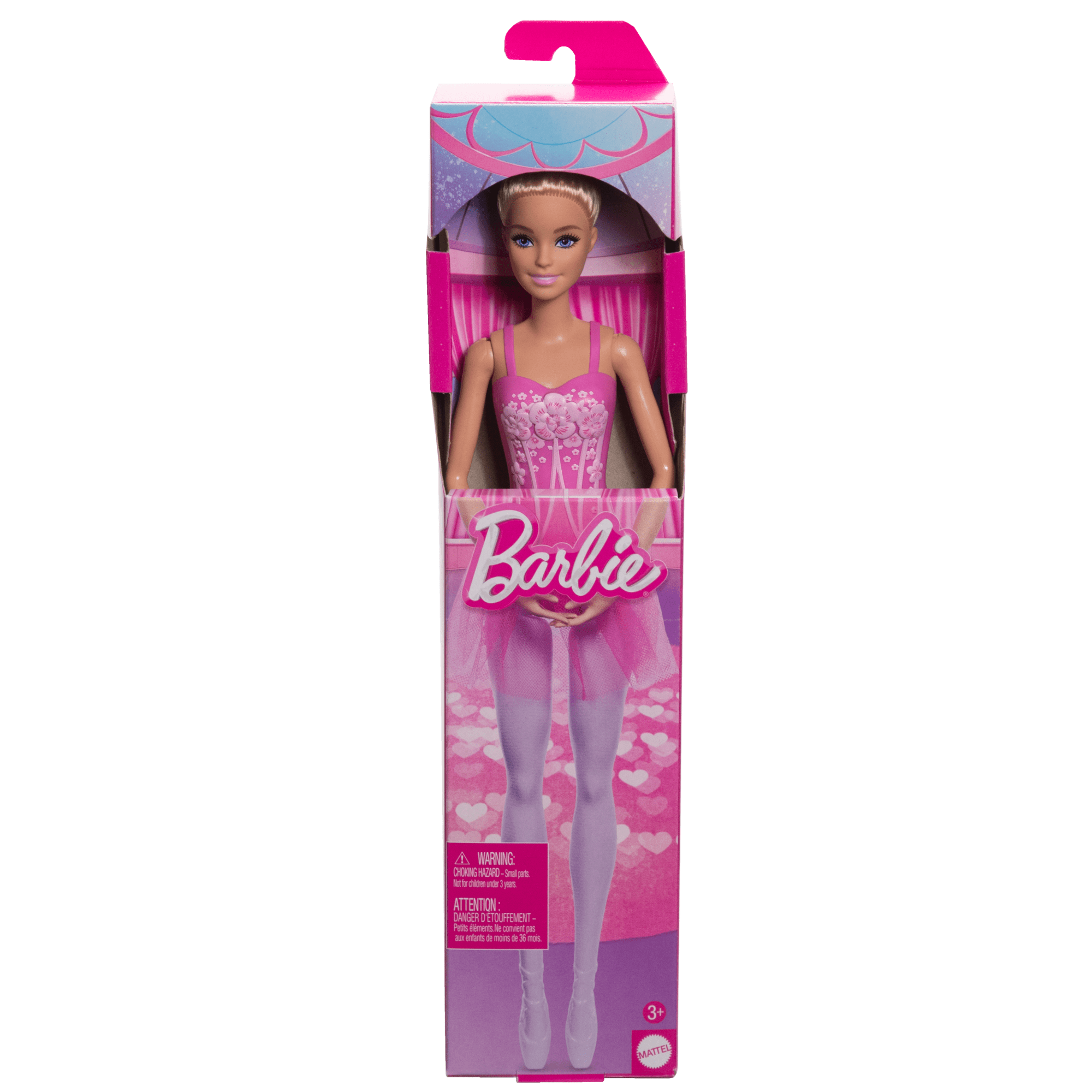 Barbie-Ballerine-Poupée Blonde Avec Tutu Violet Amovible - Image 6