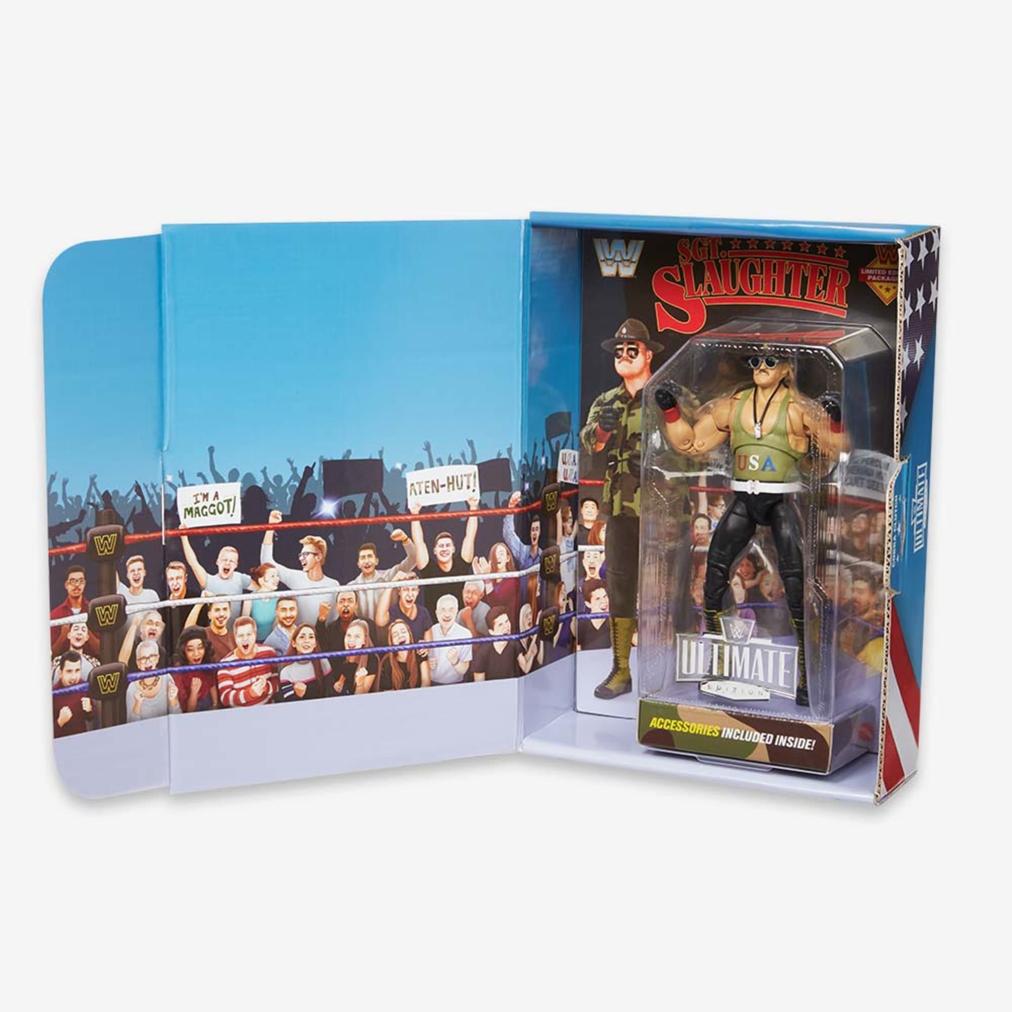 WWE Ultimate Edition Sgt. Slaughter action figure - Image 9