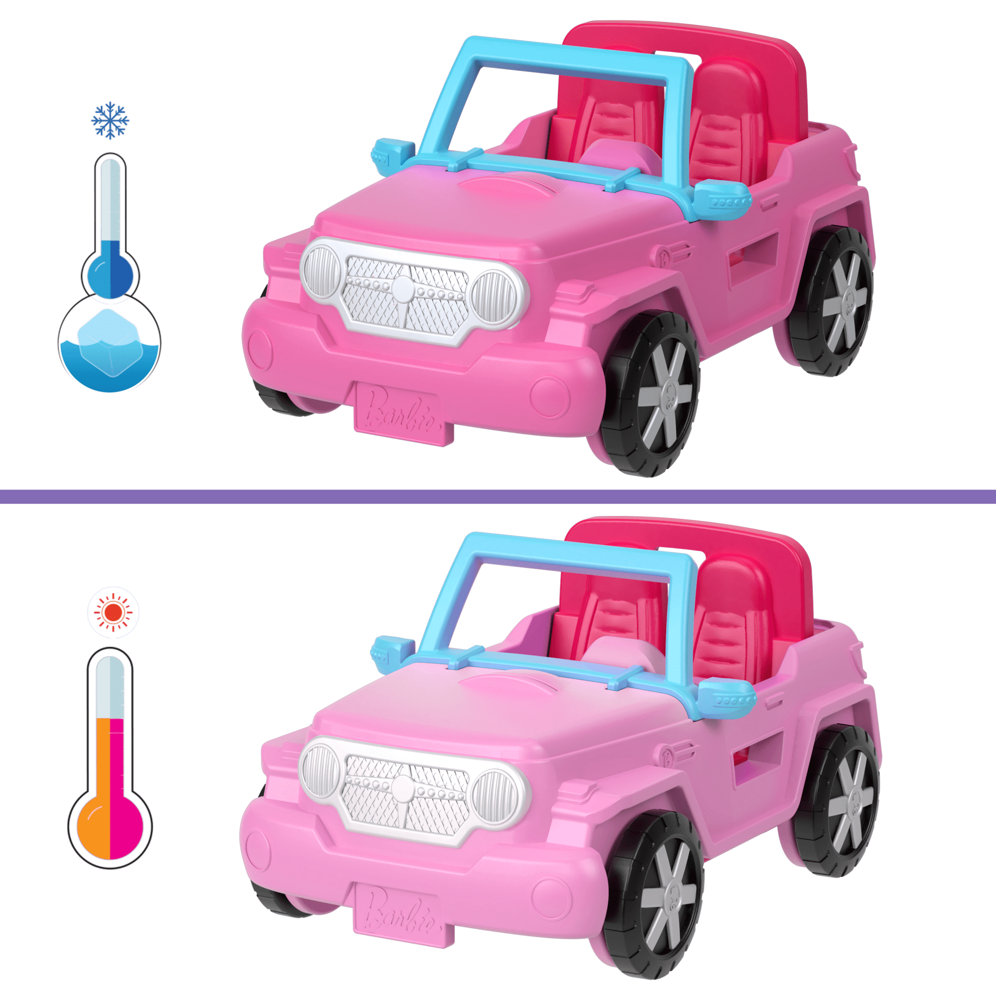 Barbie-Véhicule Tout-Terrain Mini-Barbieland-Coffret Avec Poupée - Image 3