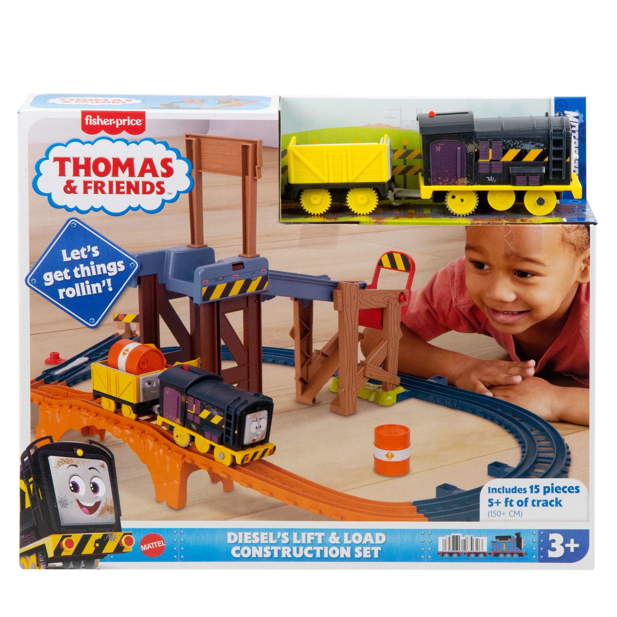 Fpthomas et ses Amis Coffret de Construction Diesel Soulève et Charge - Image 6