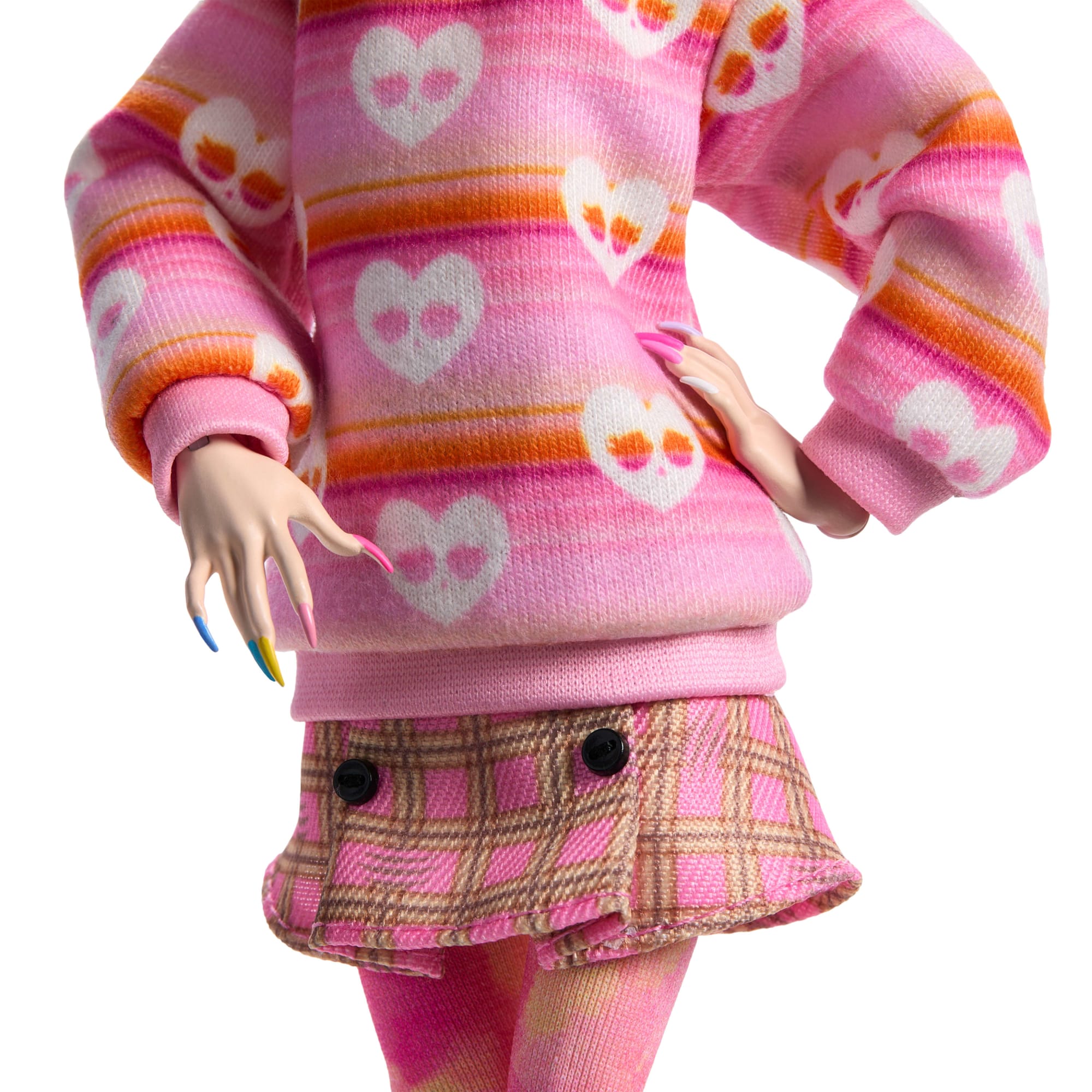 Monster High Wednesday Collectible Doll. Enid Sinclair in Pink Fashion With Accessories - Image 4