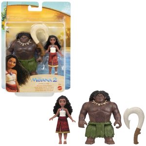 Disney Moana 2 Coffret de 2 Aventures Océaniques de Moana et Maui