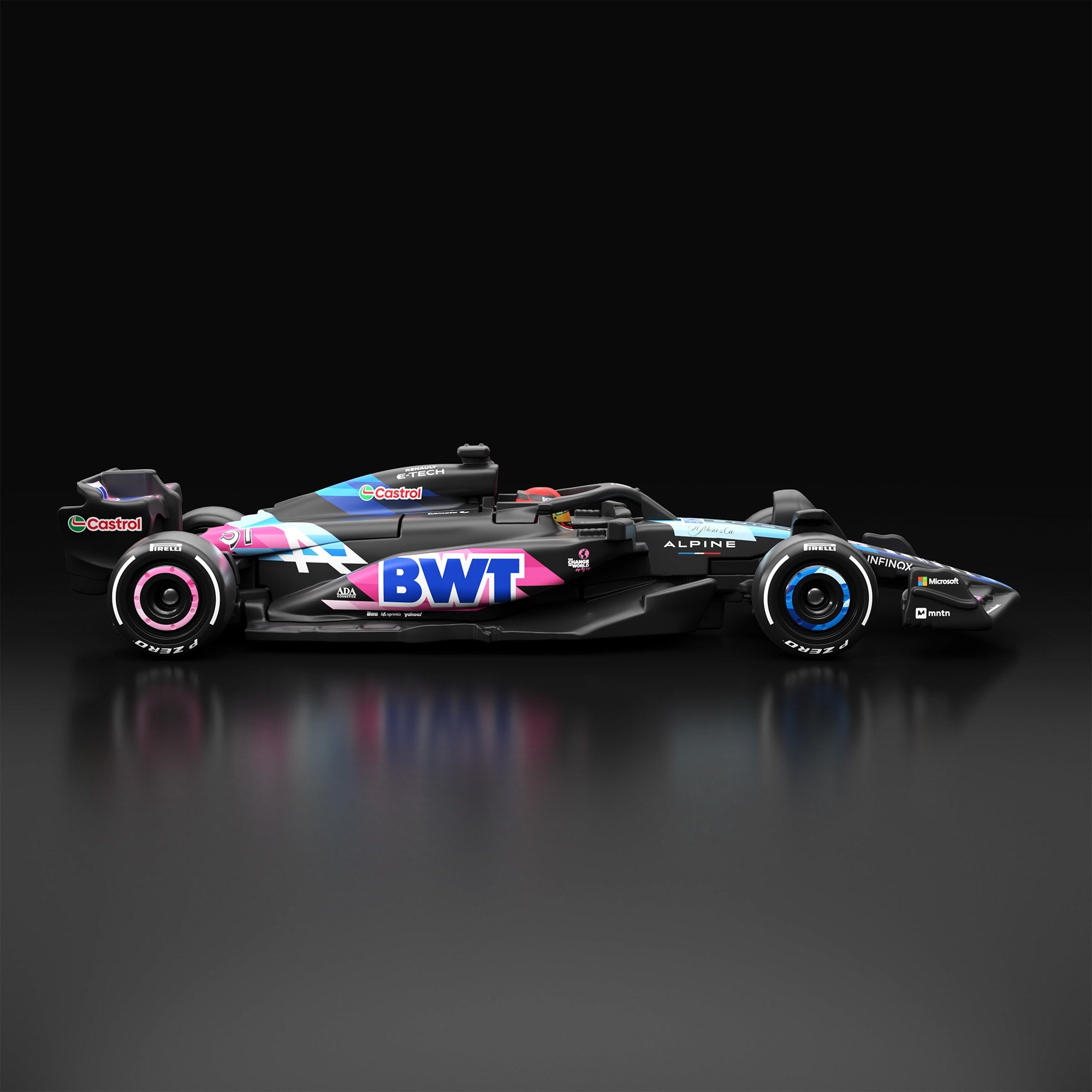 Hot Wheels F1 Series: 2024 BWT Alpine F1 Team A524 Car #31 - Image 4