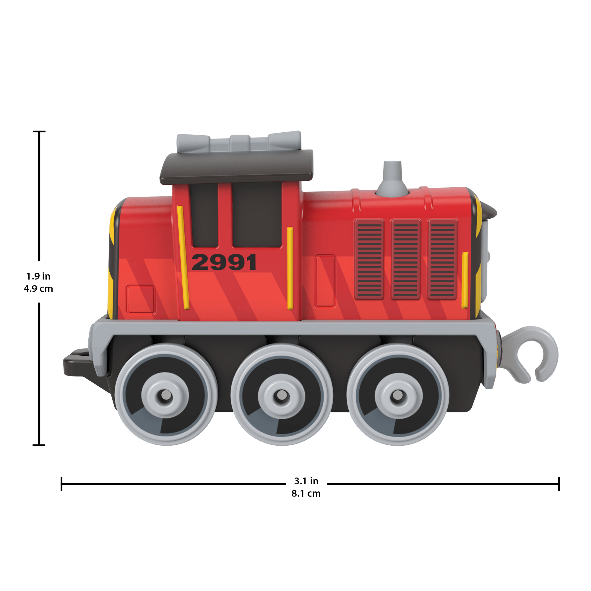 Thomas & Friends Toy Train. Salty Diecast Metal Engine. Push-Along Vehicle For Preschool Kids - Image 2