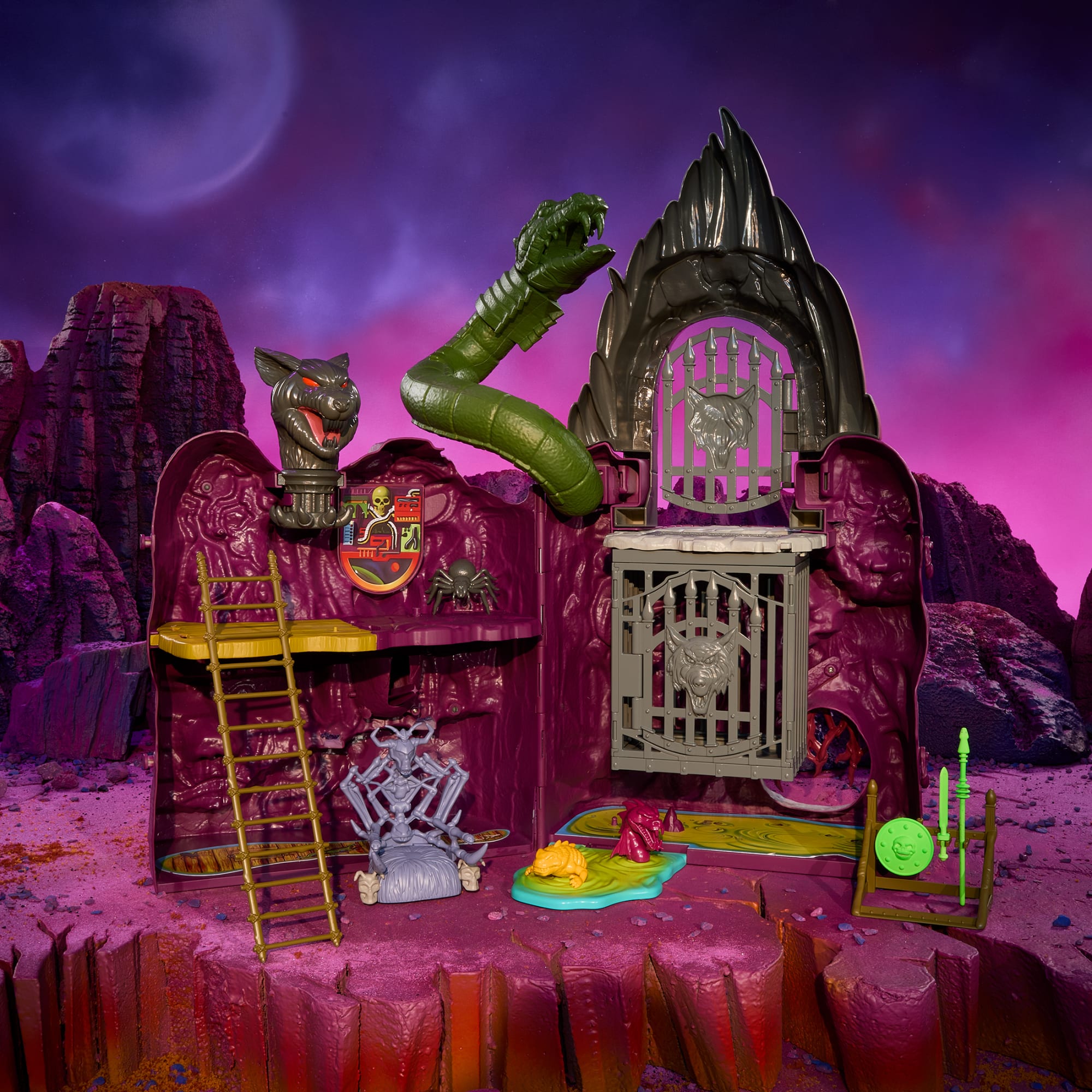 Masters of the Universe Origins Snake Mountain Playset - Image 9