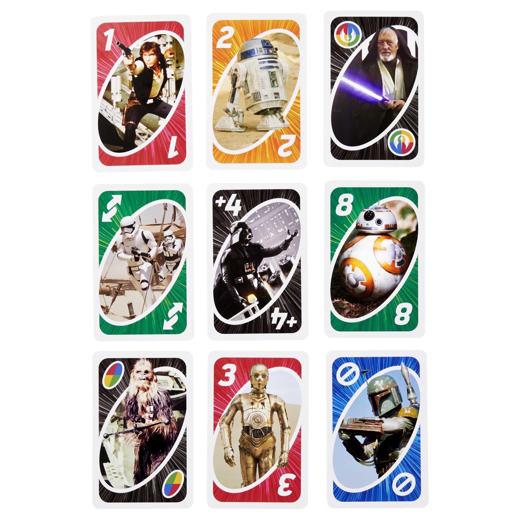 UNO Star Wars Matching Card Game For 2-10 Players Ages 7 And Up - Image 3