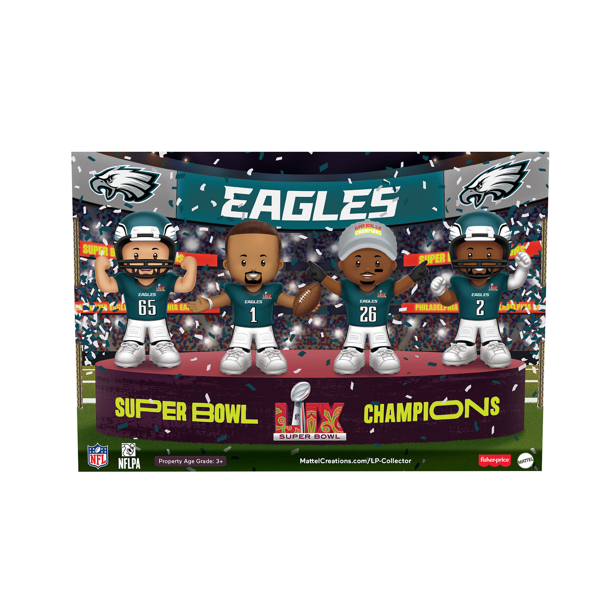 Little People Collector x Super Bowl Eagles Set - Image 15