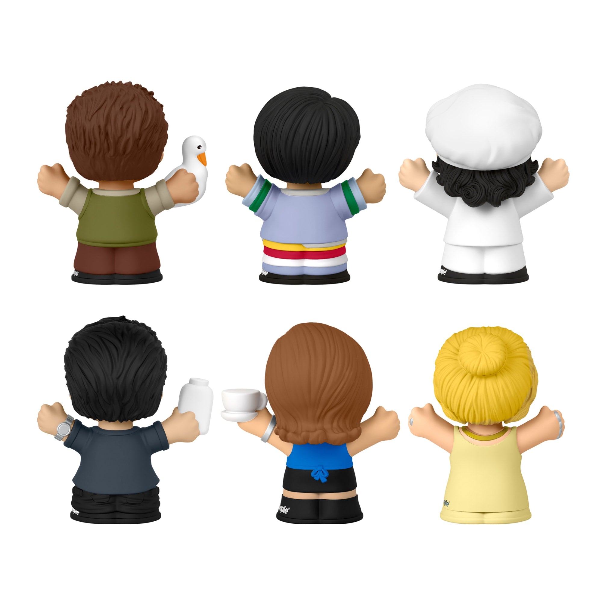 Little People Collector Friends TV Series Special Edition Set For Adults & Fans. 6 Figures - Image 5