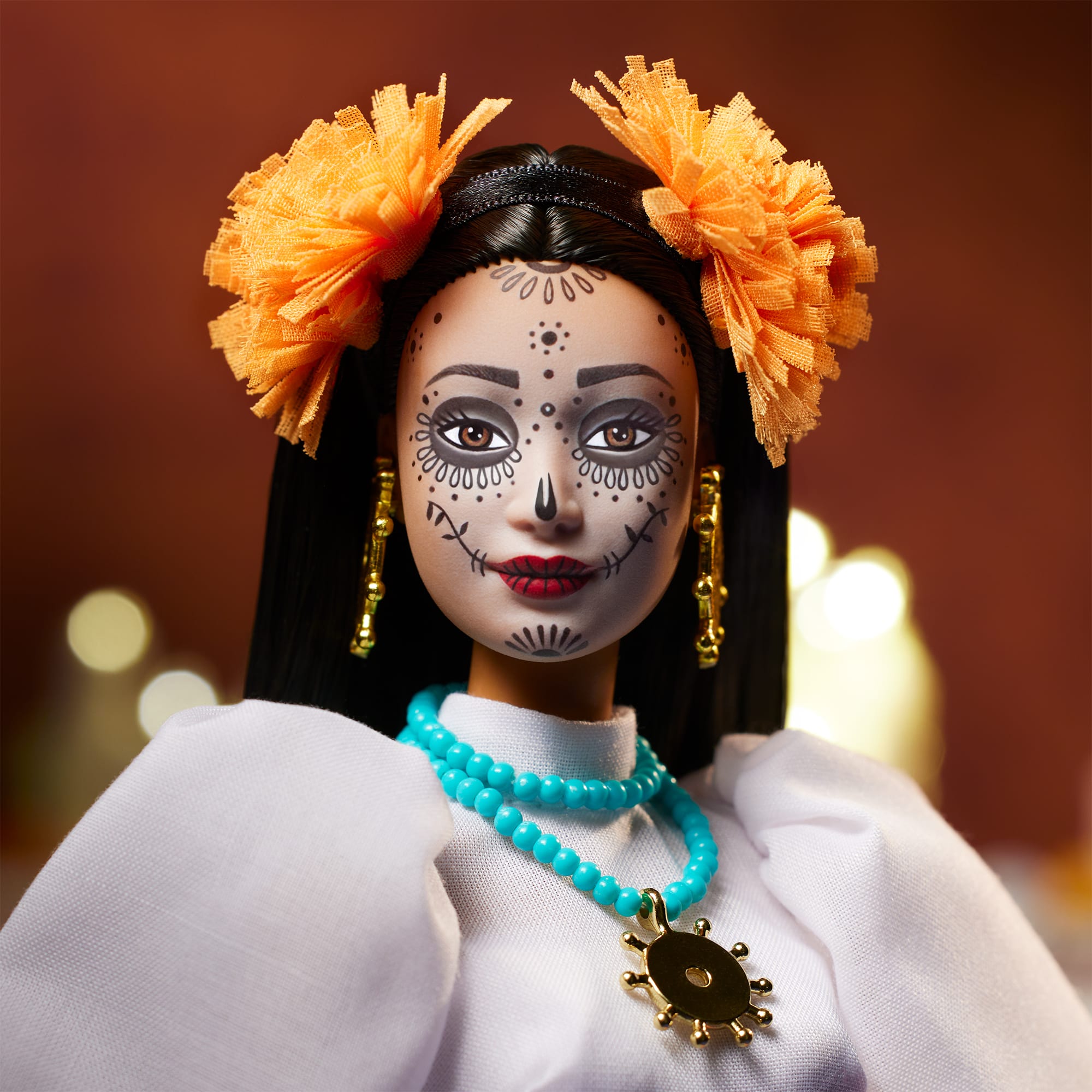 Barbie x Kris Goyri Día De Muertos Doll - Image 3