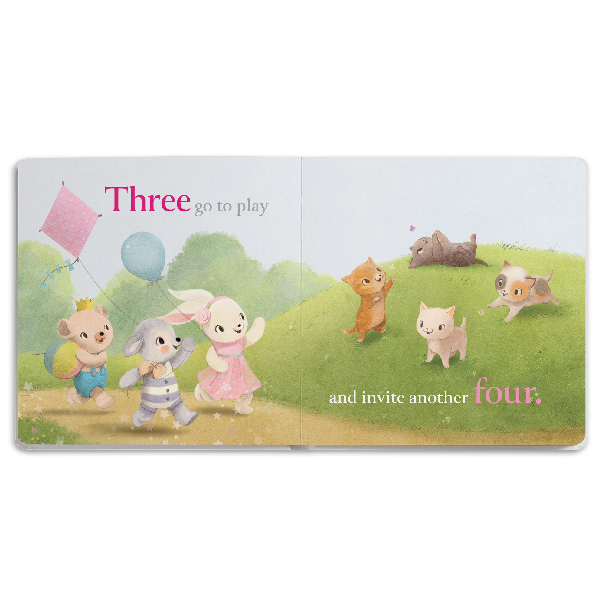 Bitty Baby® Doll #2 in Pastel Pink + Bunny Friend & Board Book - Image 5