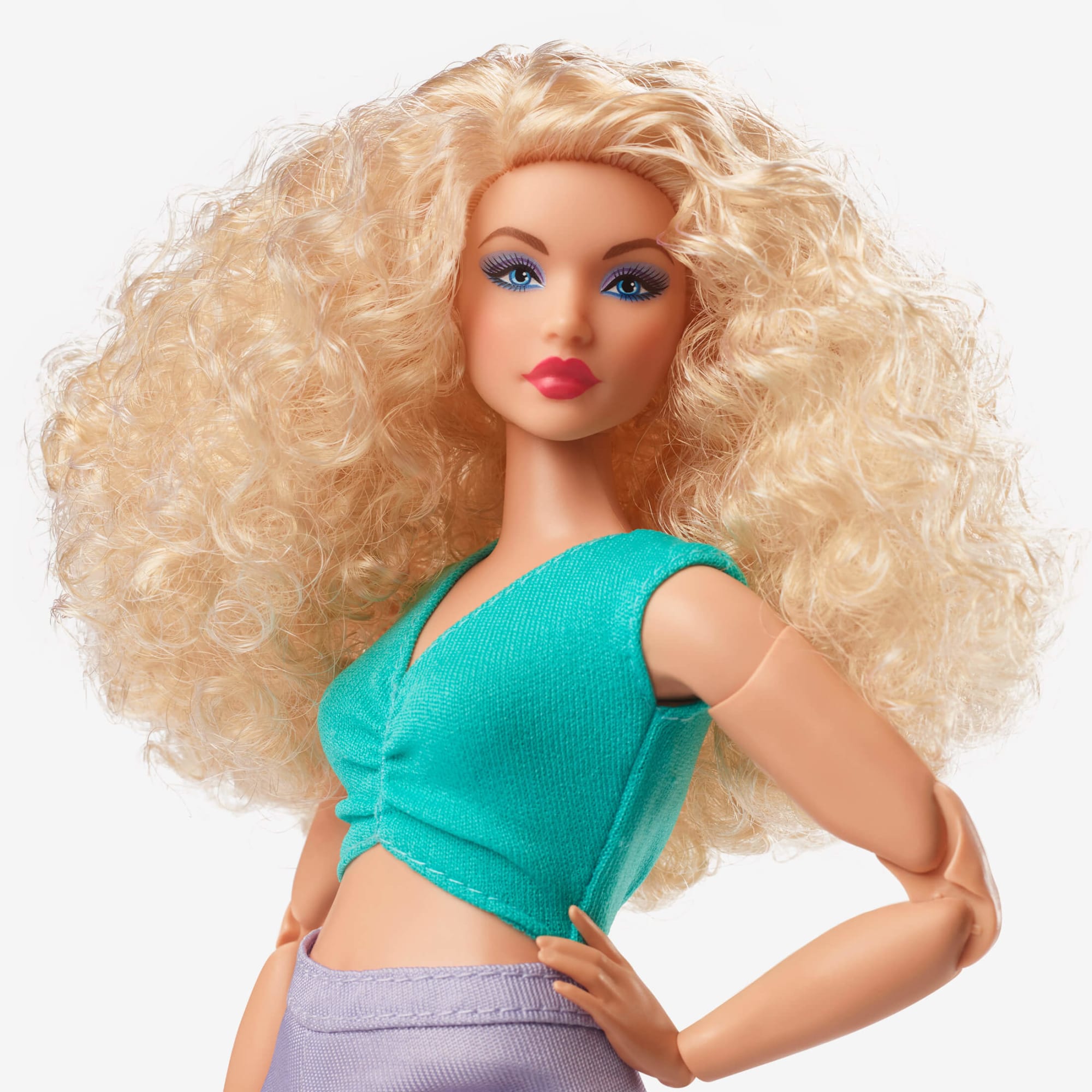 Barbie Looks Doll (Curvy. Curly Blonde Hair) - Image 4